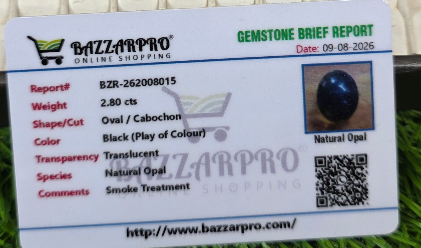 Premium Quality Opal Stone With Lab Certificate