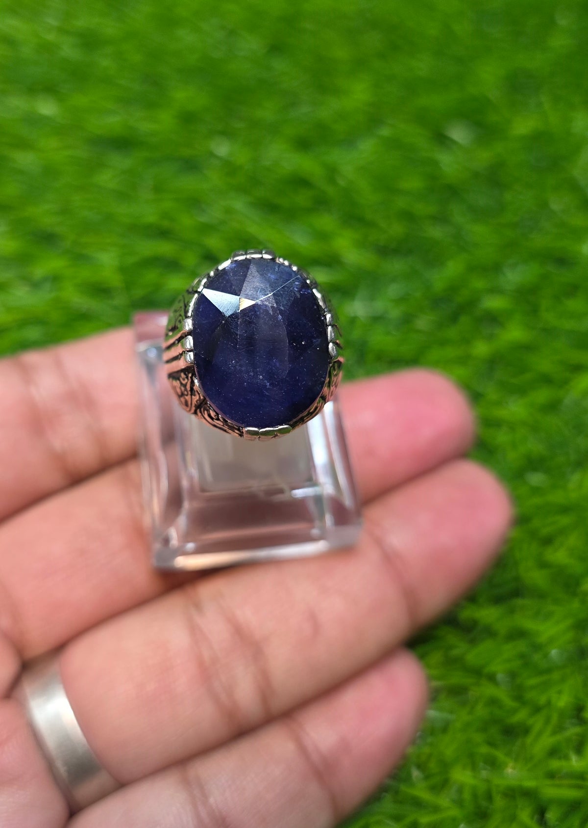 Premium Quality Neelam Ring