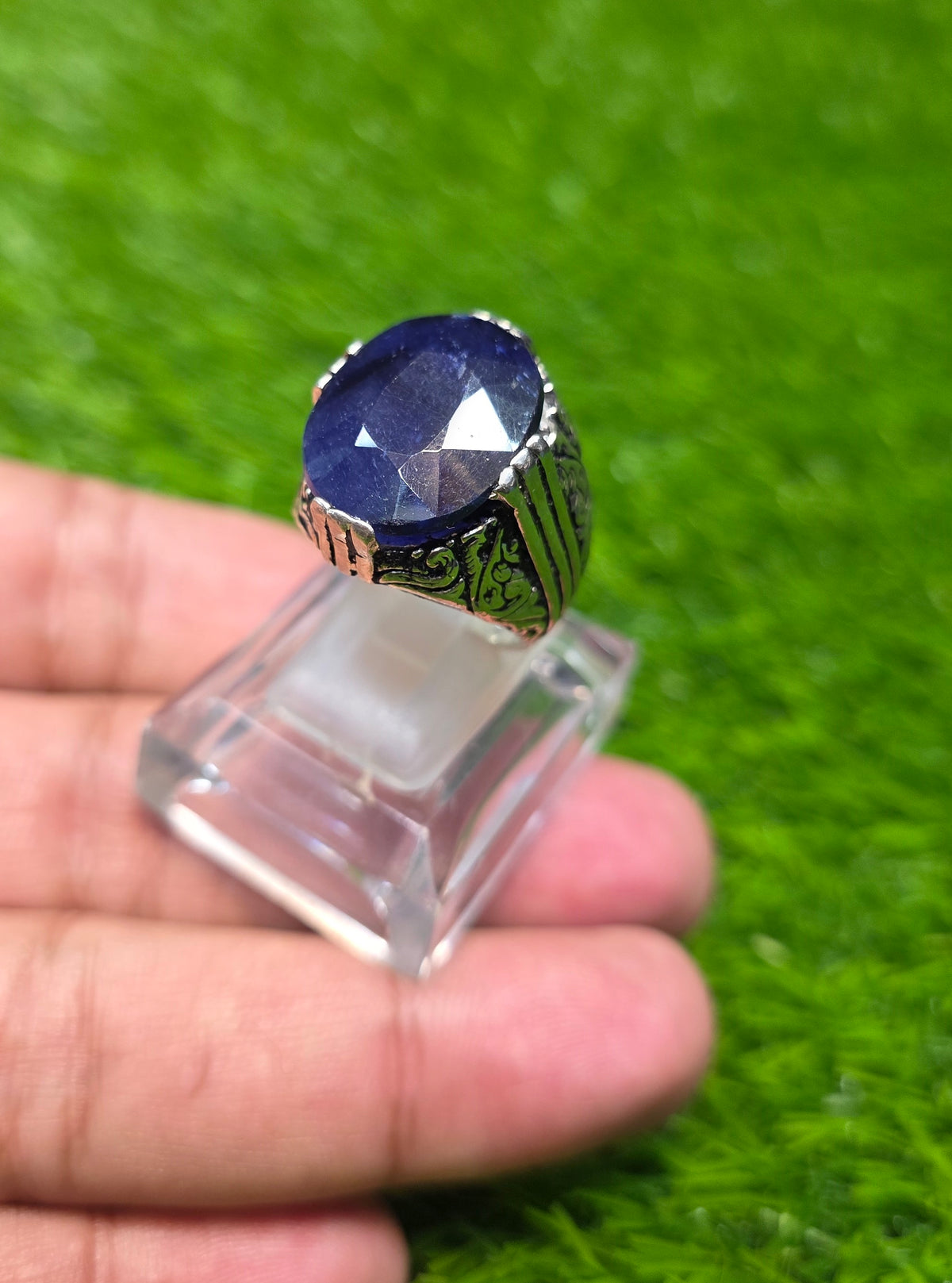 Premium Quality Neelam Ring