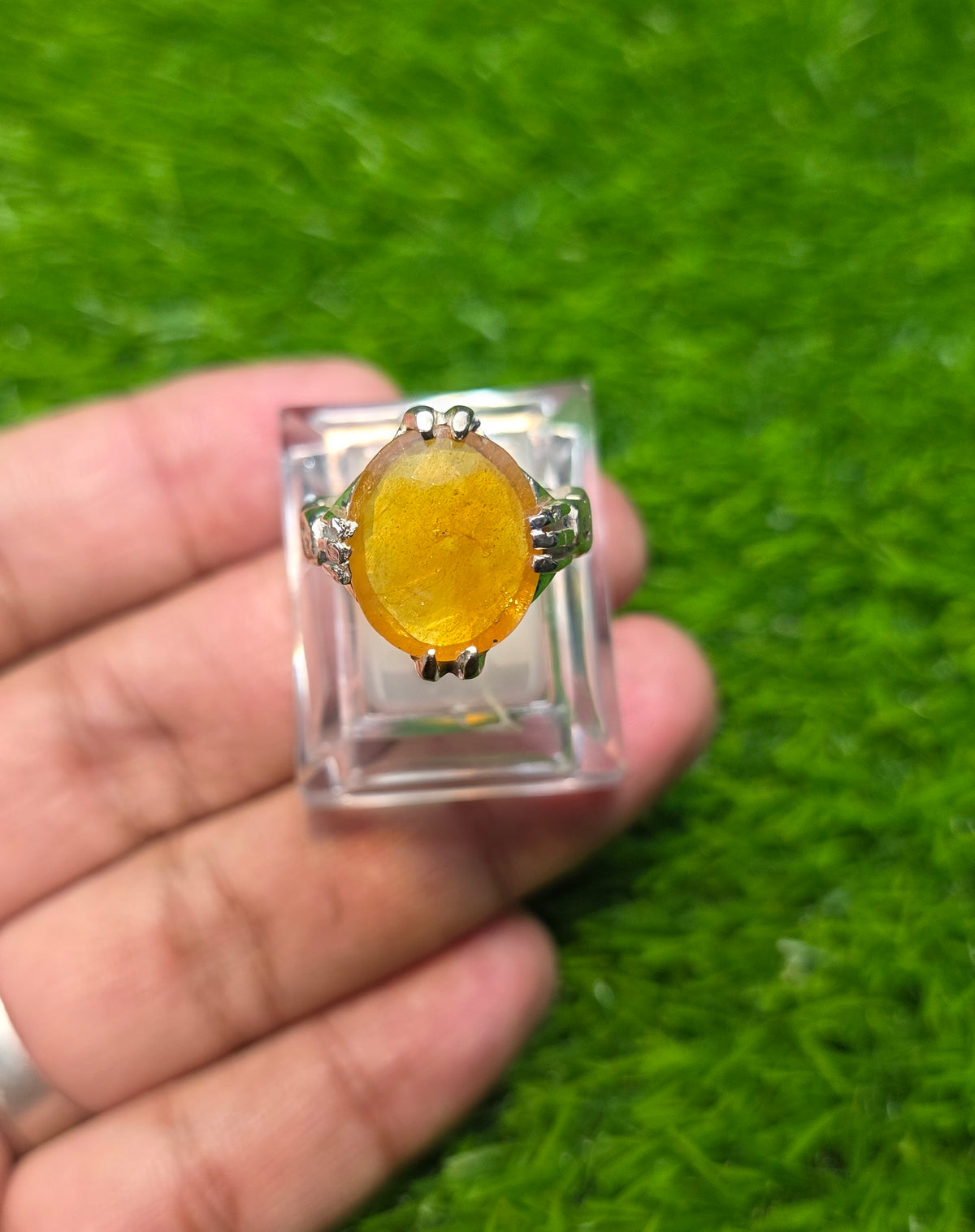 Premium Quality Pukhraj Ring