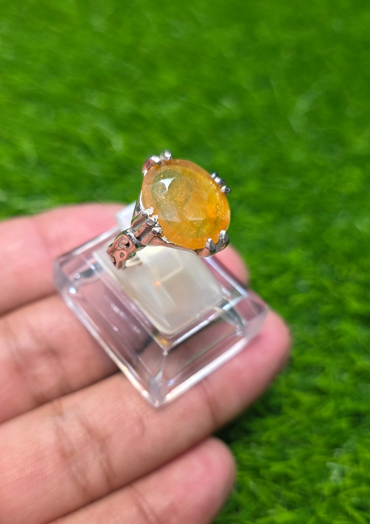 Premium Quality Pukhraj Ring
