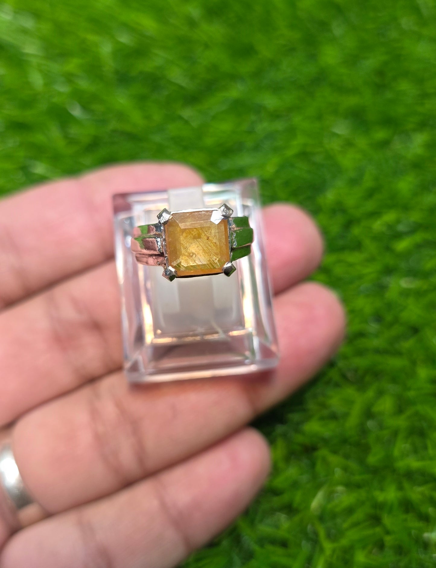 Premium Quality Pukhraj Ring