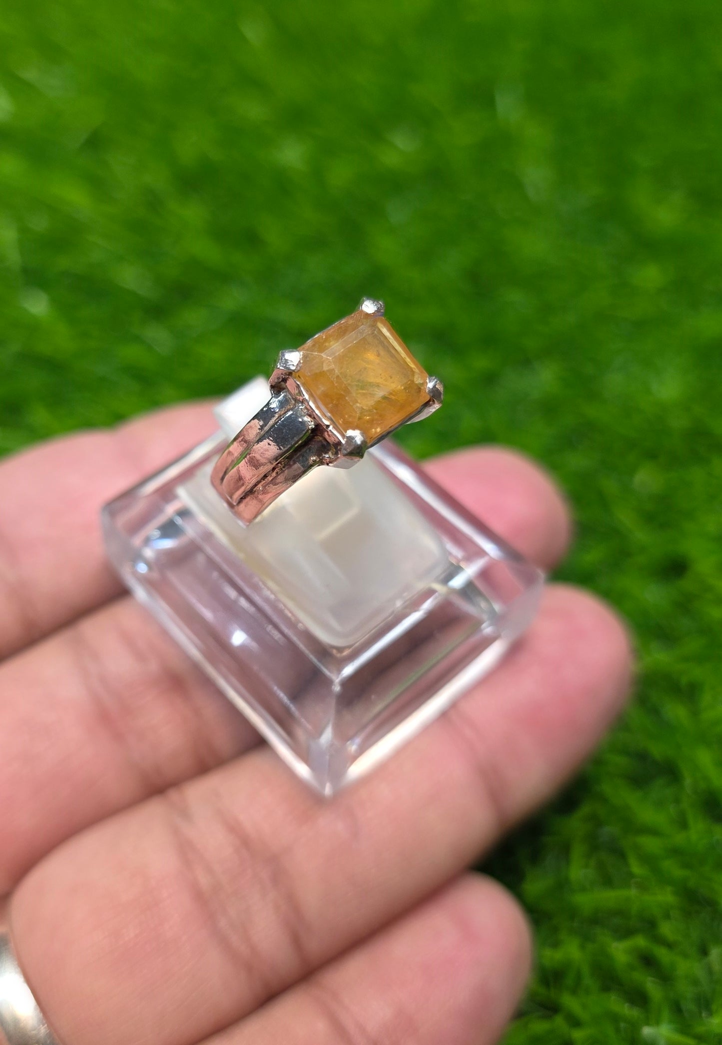 Premium Quality Pukhraj Ring