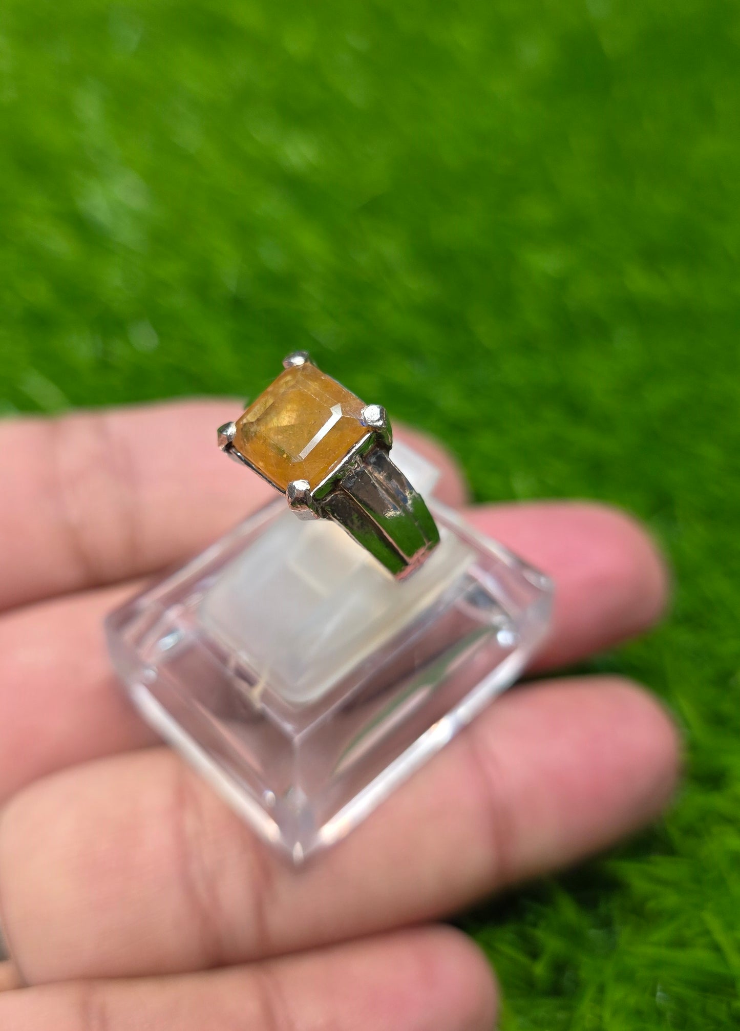 Premium Quality Pukhraj Ring