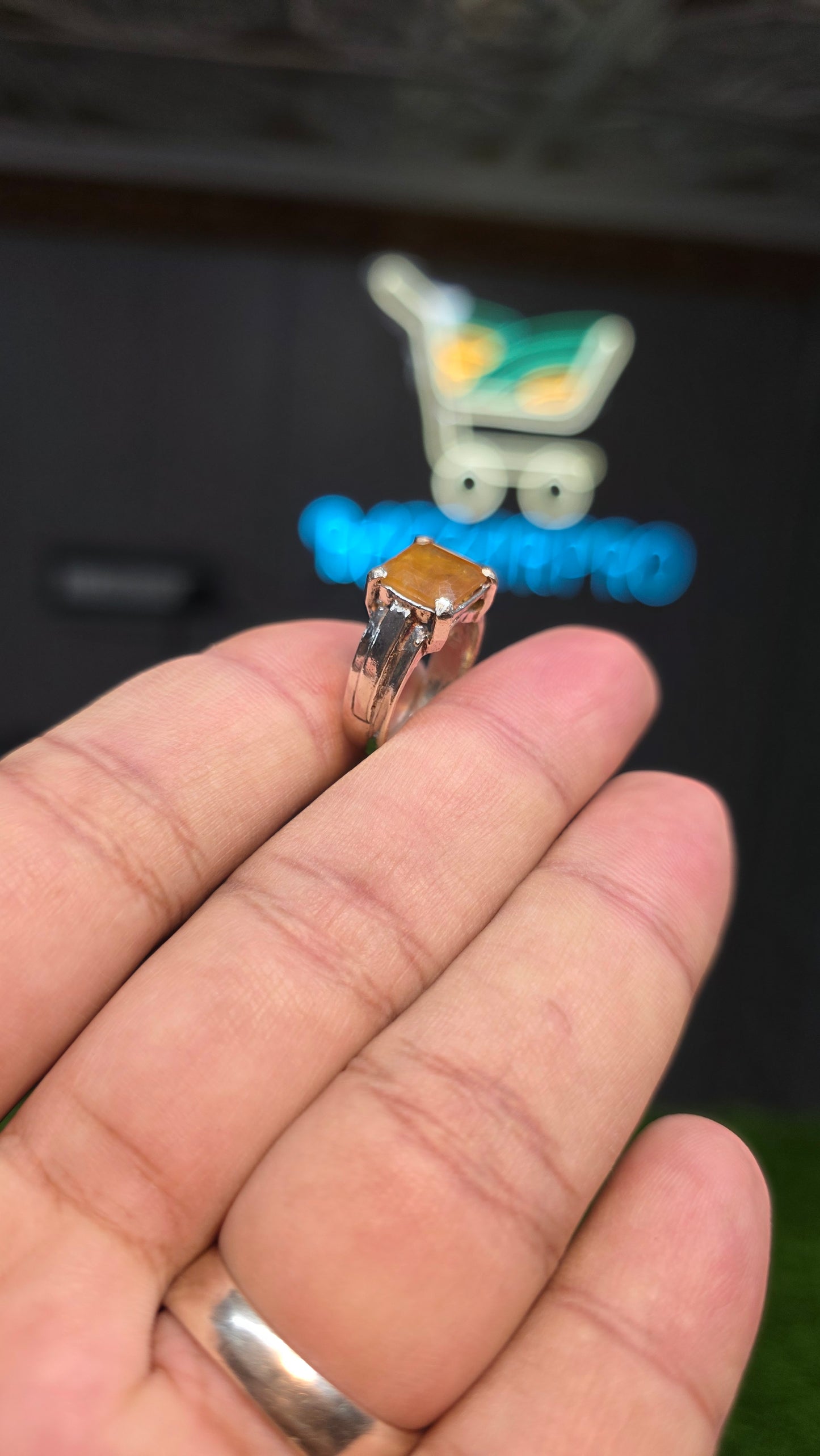Premium Quality Pukhraj Ring