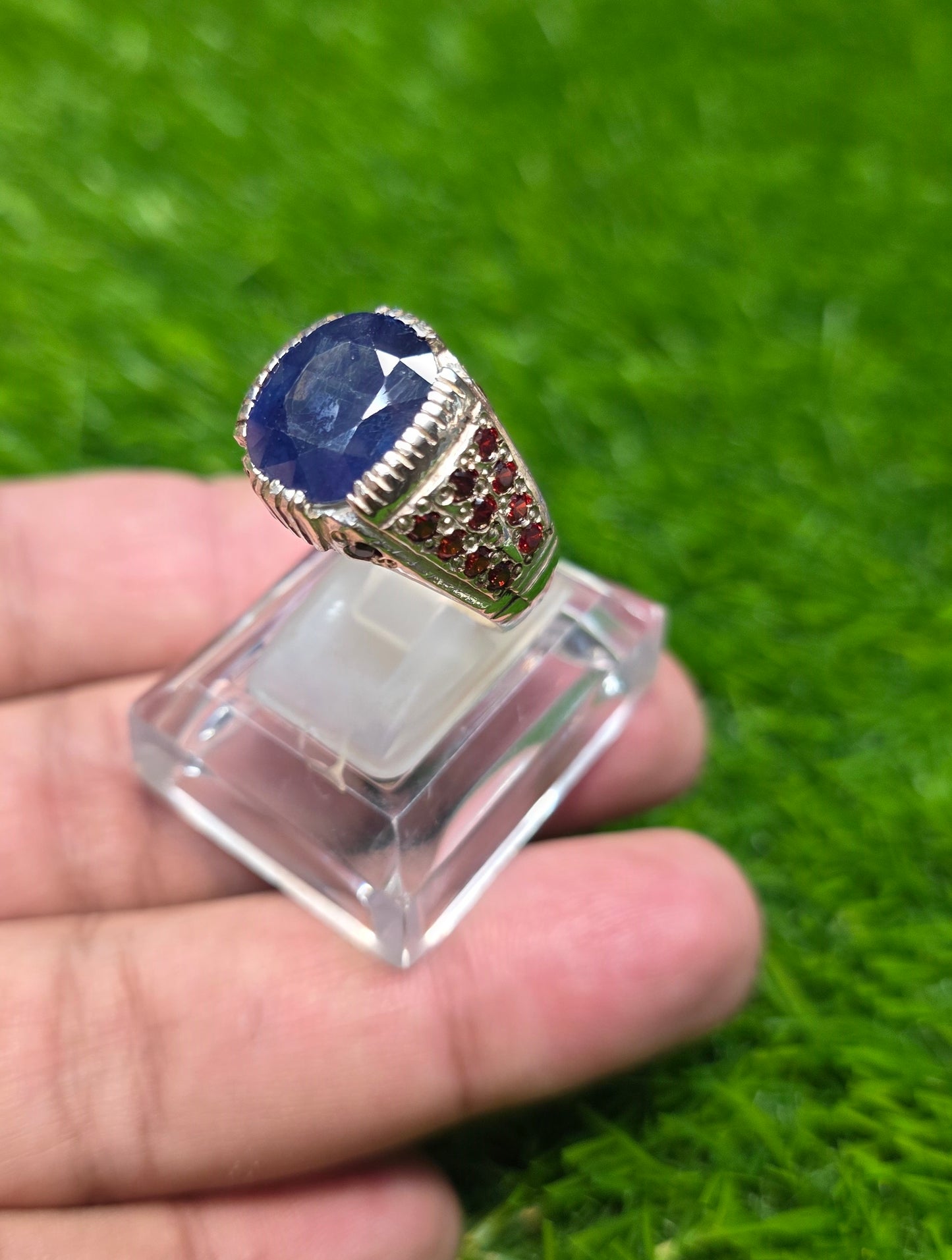 Premium Quality Neelam Ring
