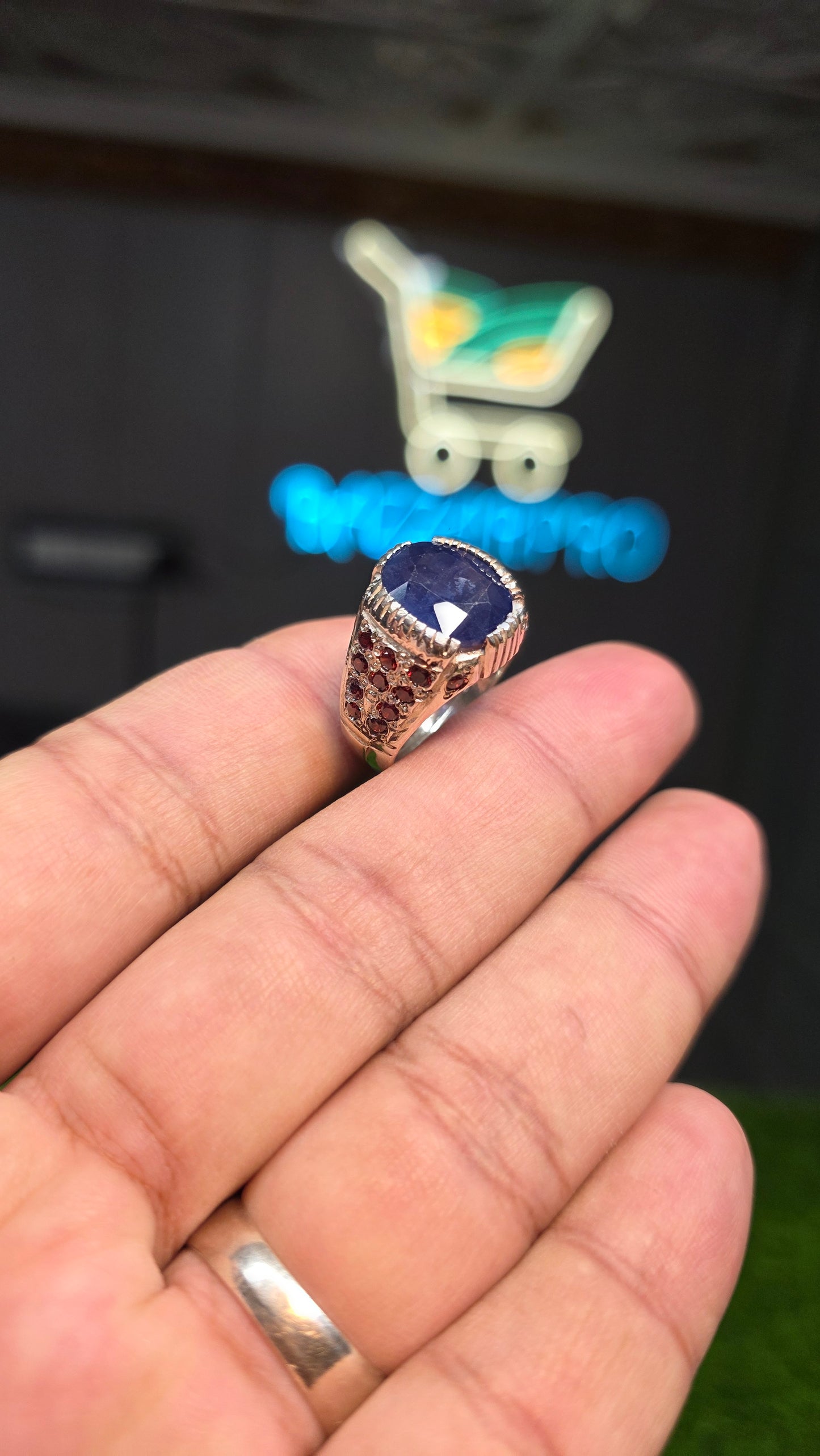 Premium Quality Neelam Ring