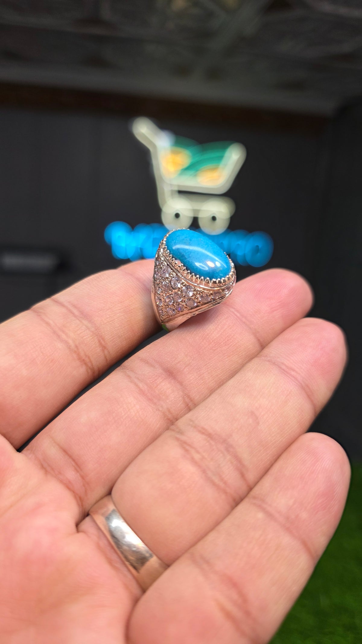 Premium Quality Feroza Ring