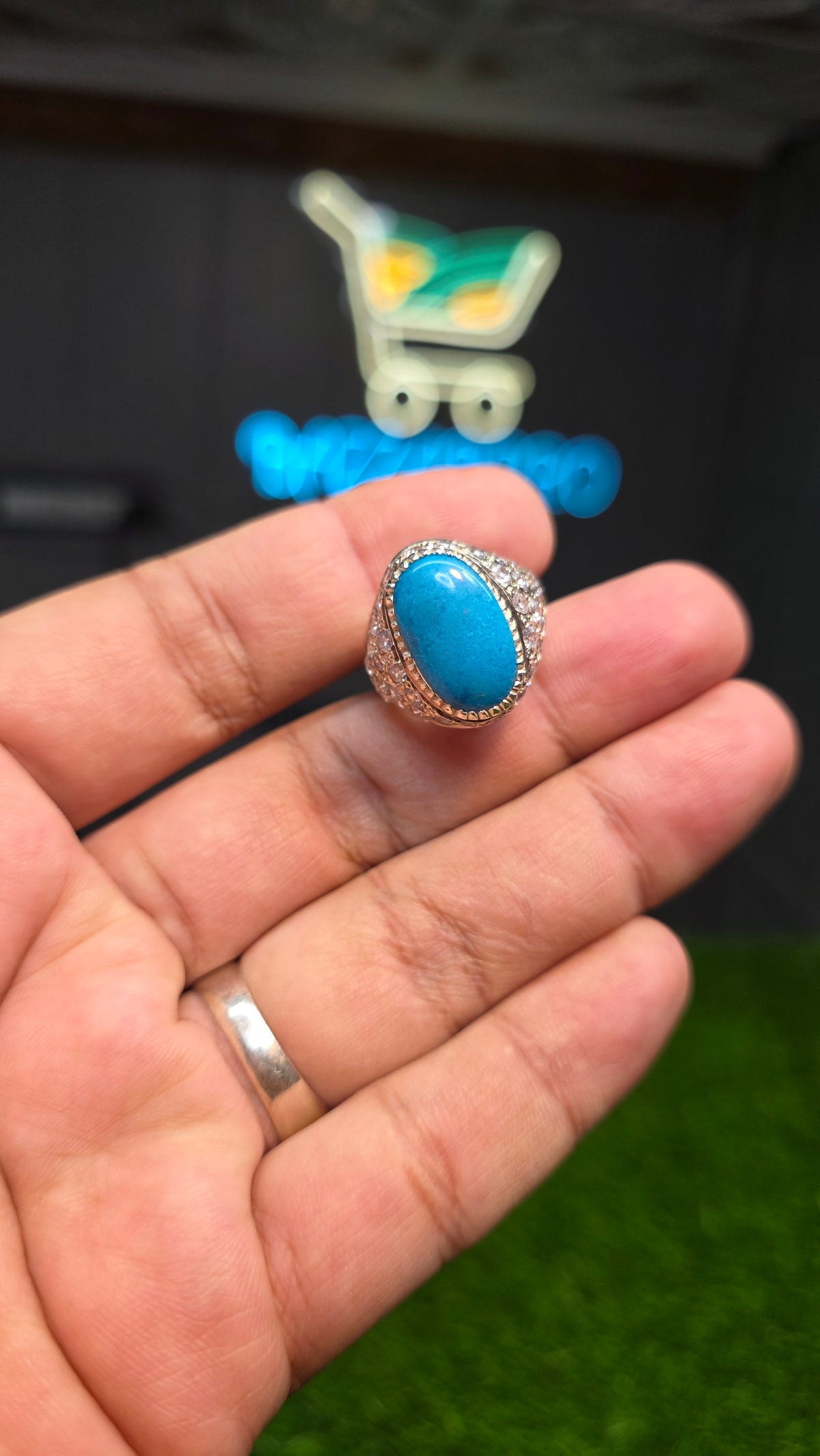 Premium Quality Feroza Ring