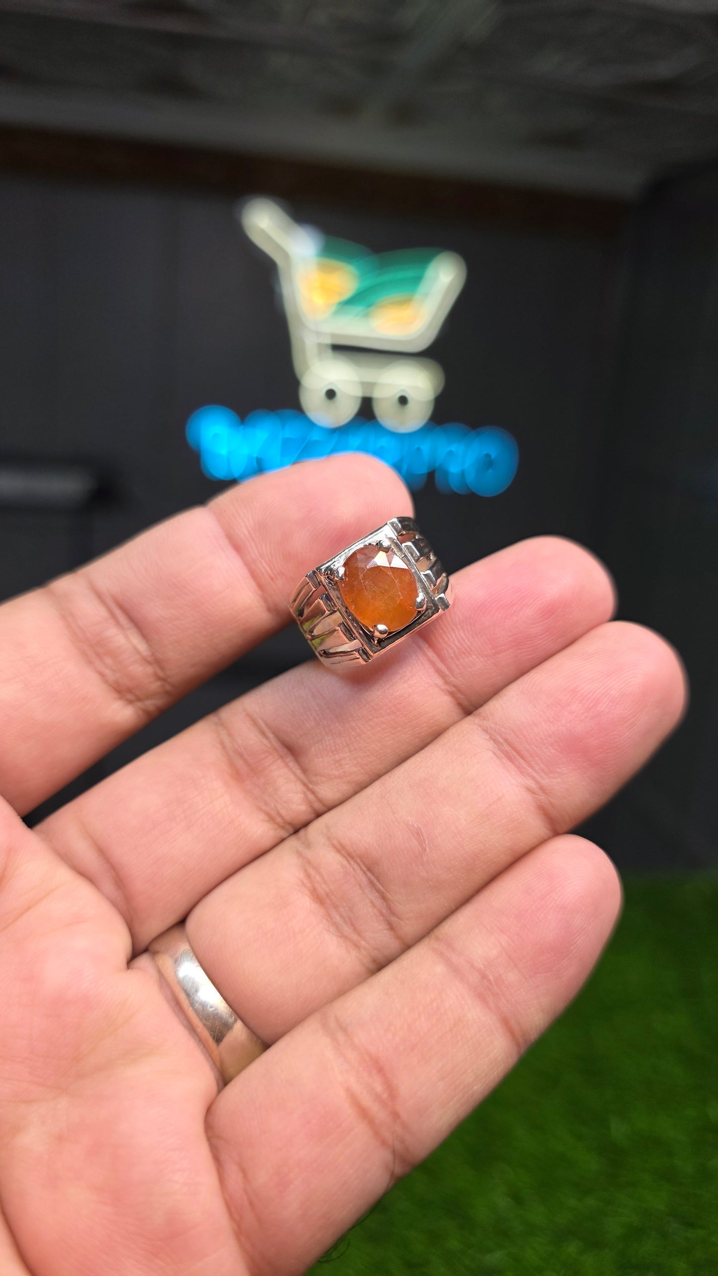 Premium Quality Pukhraj Ring