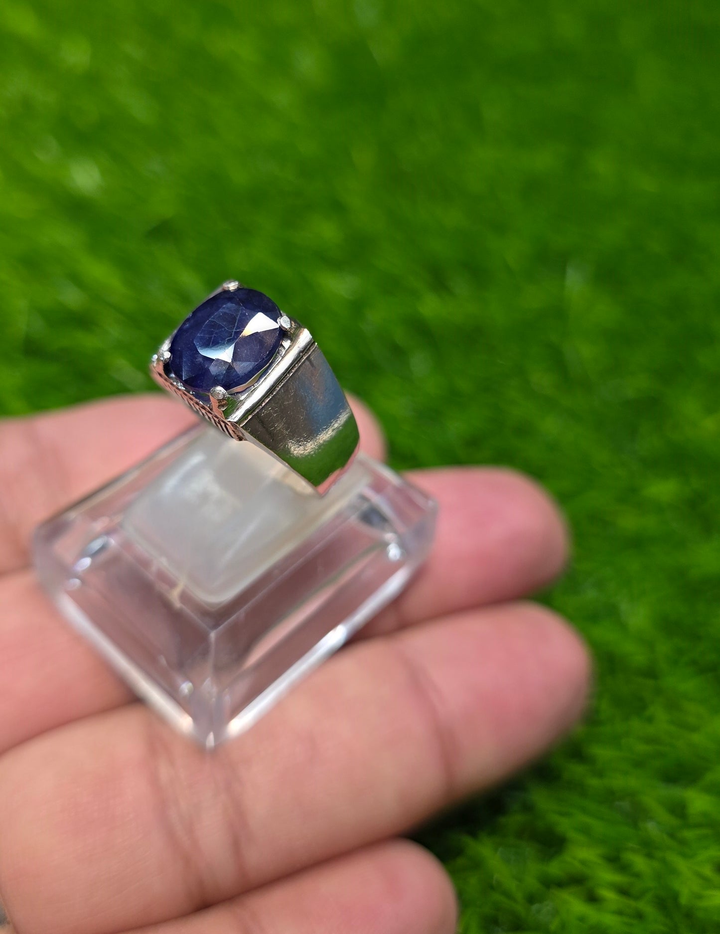 Premium Quality Neelam Ring