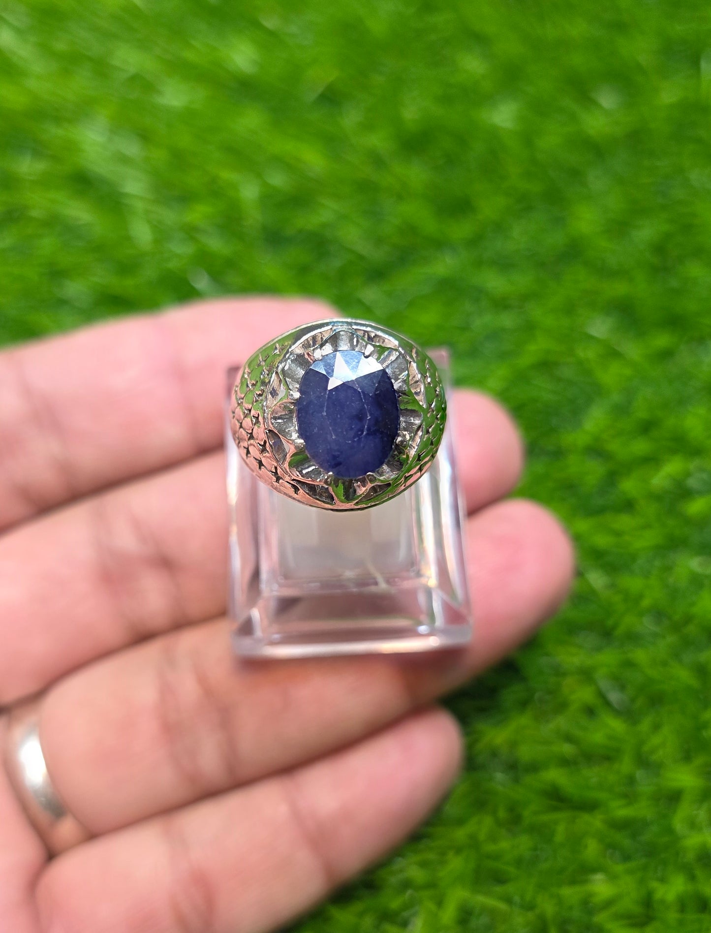 Premium Quality Neelam Ring