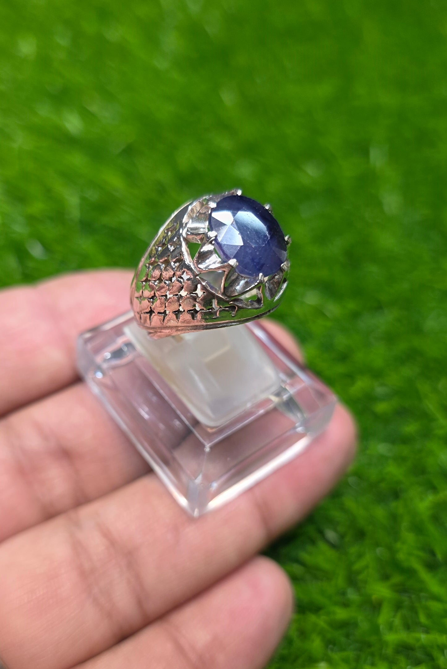 Premium Quality Neelam Ring