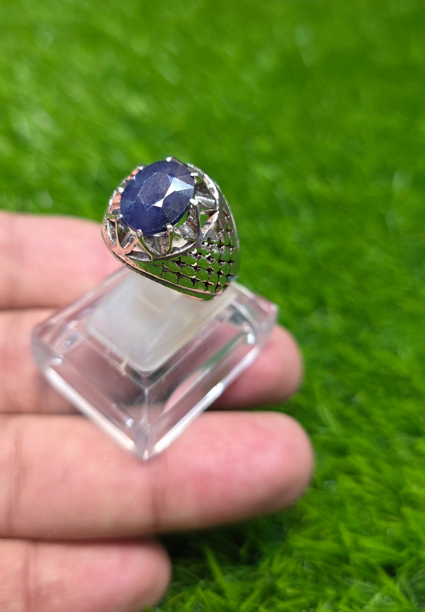 Premium Quality Neelam Ring
