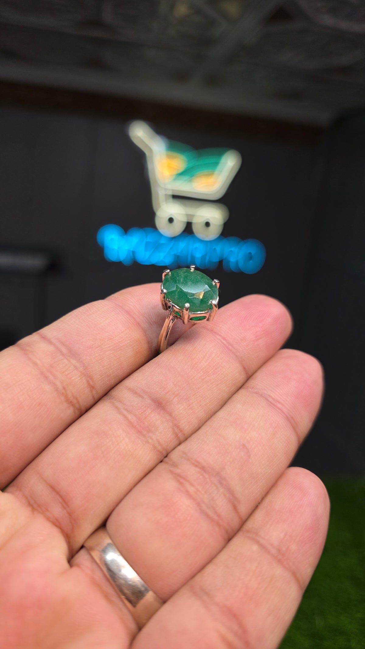 Premium Quality Zamurd Ring