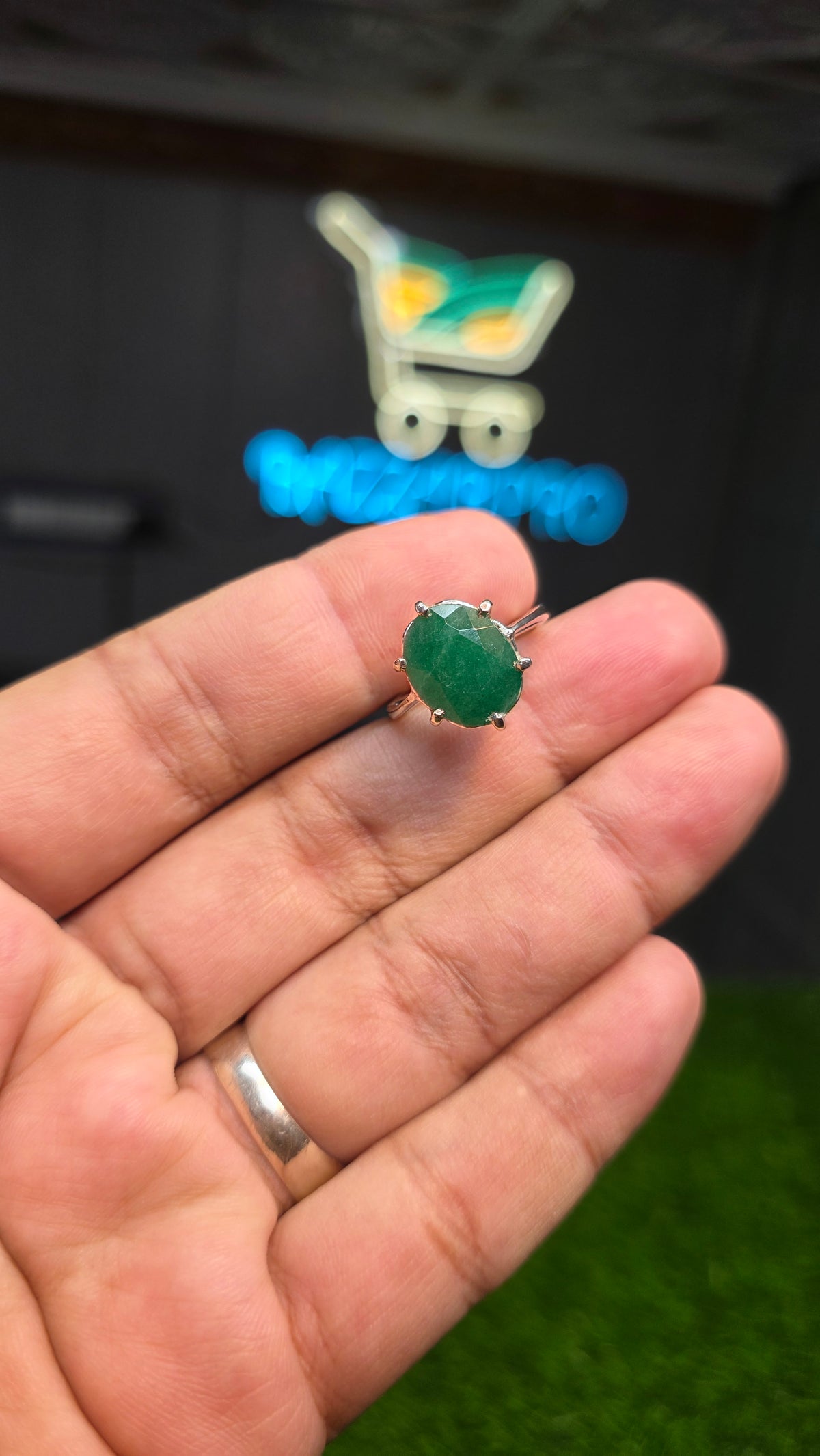 Premium Quality Zamurd Ring