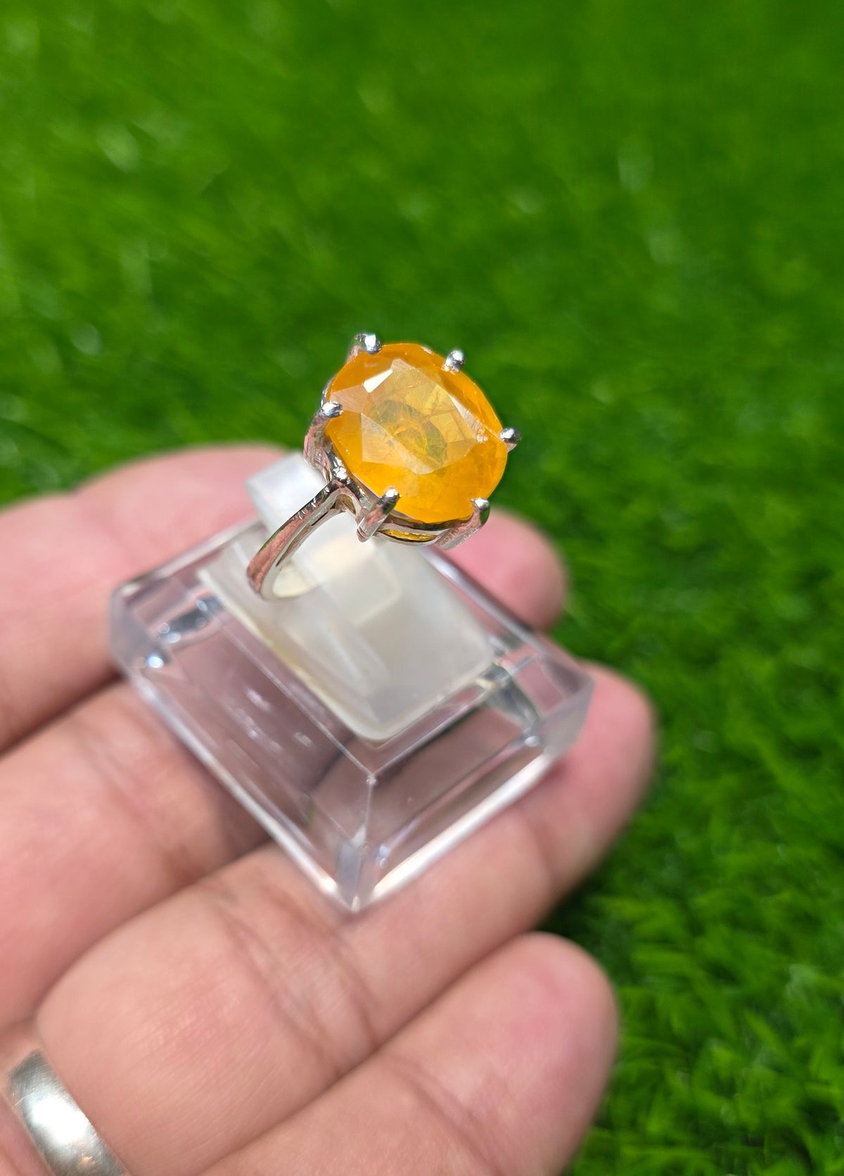 Premium Quality Pukhraj Ring