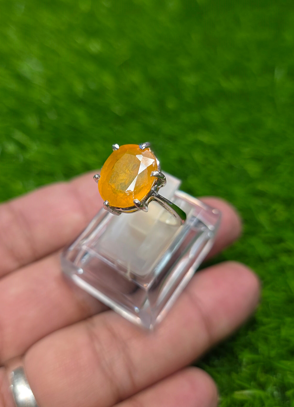 Premium Quality Pukhraj Ring