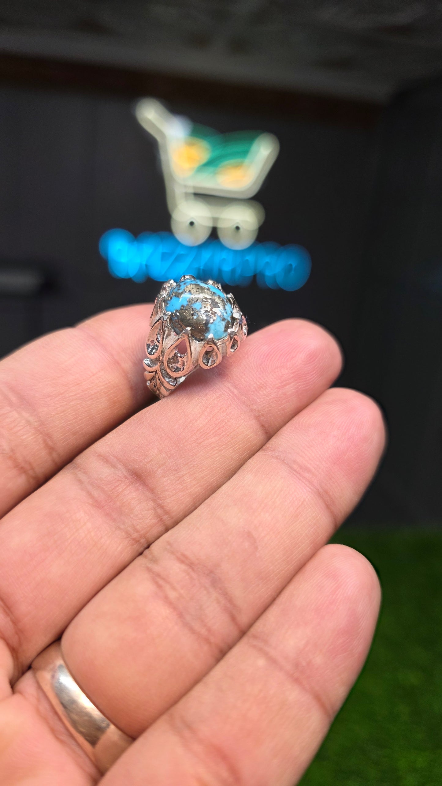 Premium Quality Nisha Puri Feroza Ring