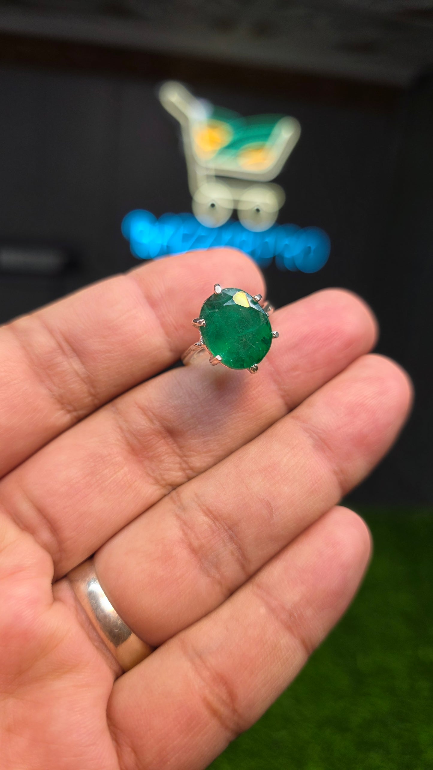 Premium Quality Gilson Zamurd Ring