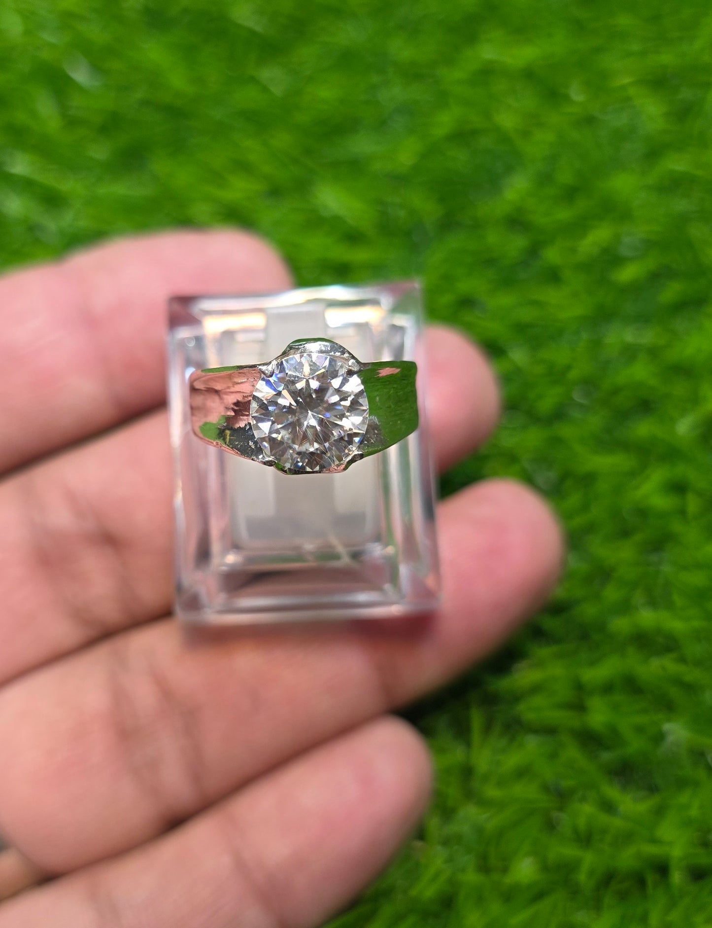 Premium Quality Moissanite Diamond Ring