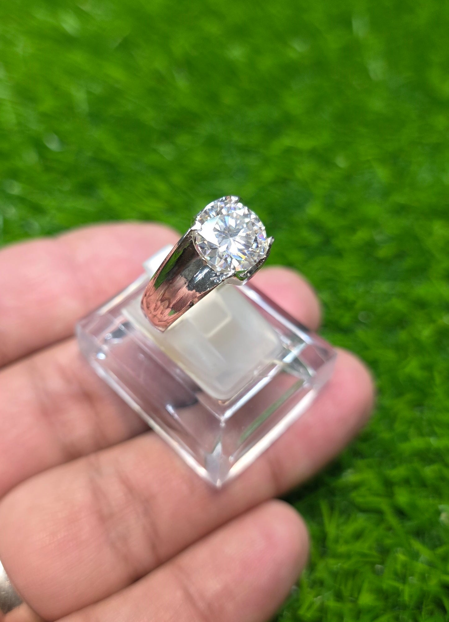 Premium Quality Moissanite Diamond Ring