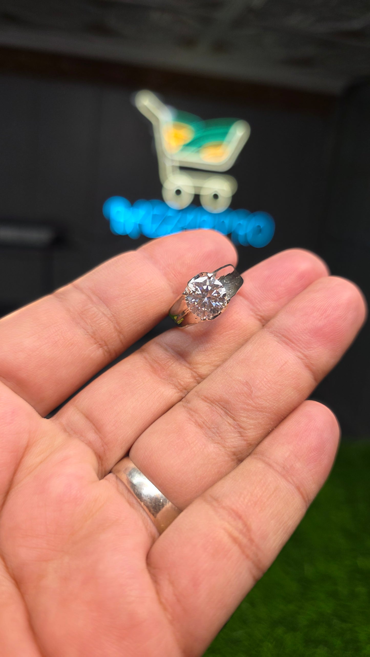Premium Quality Moissanite Diamond Ring