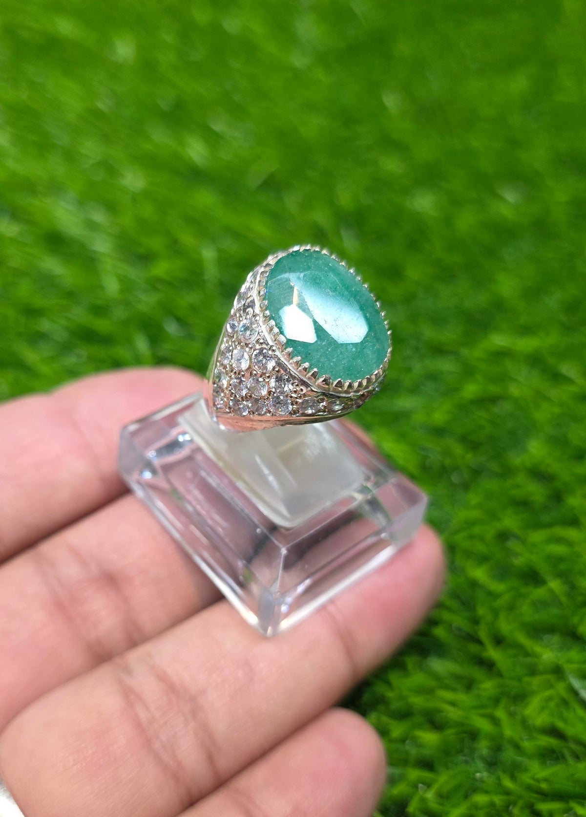 Premium Quality Zamurd Ring