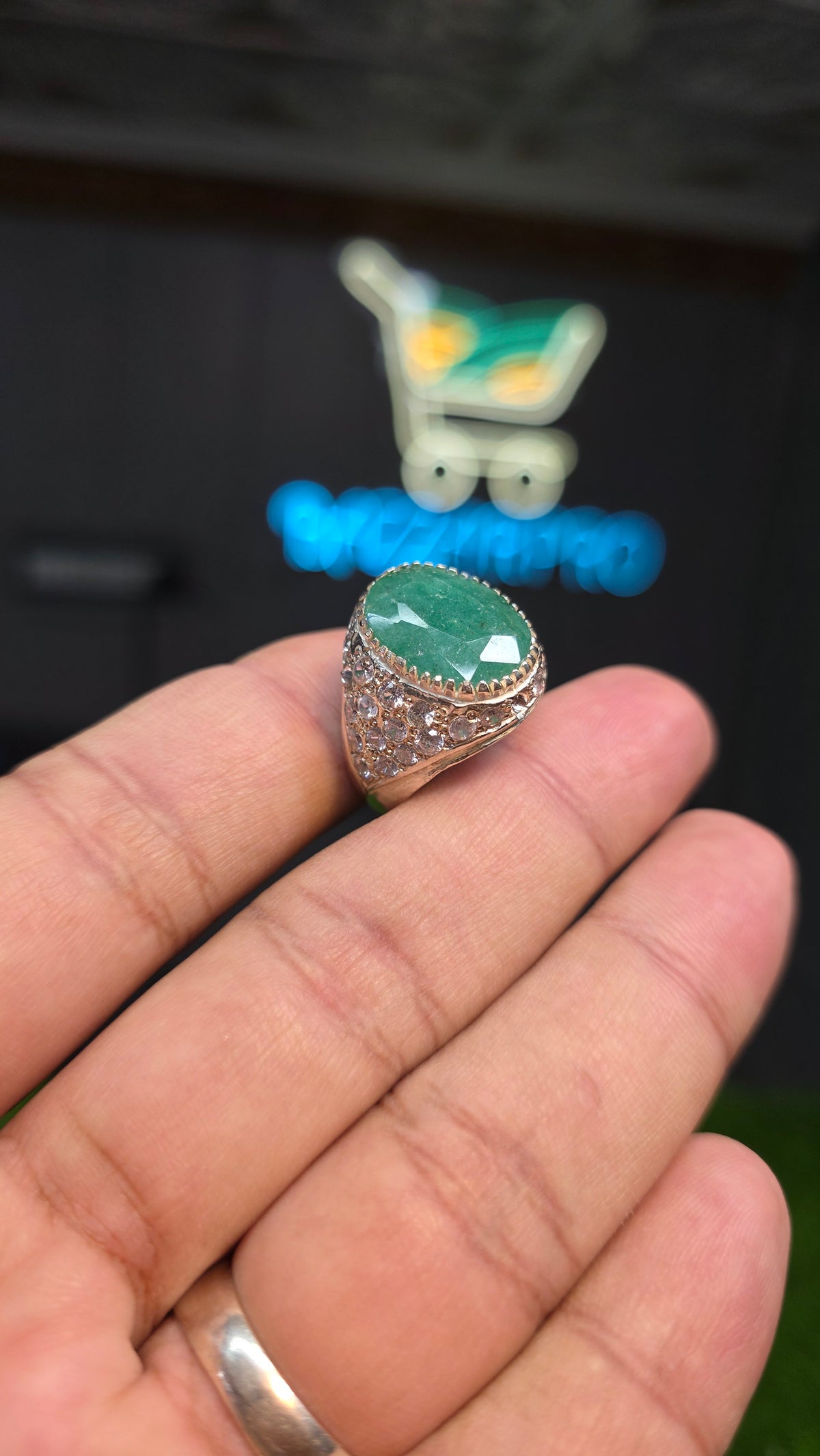 Premium Quality Zamurd Ring