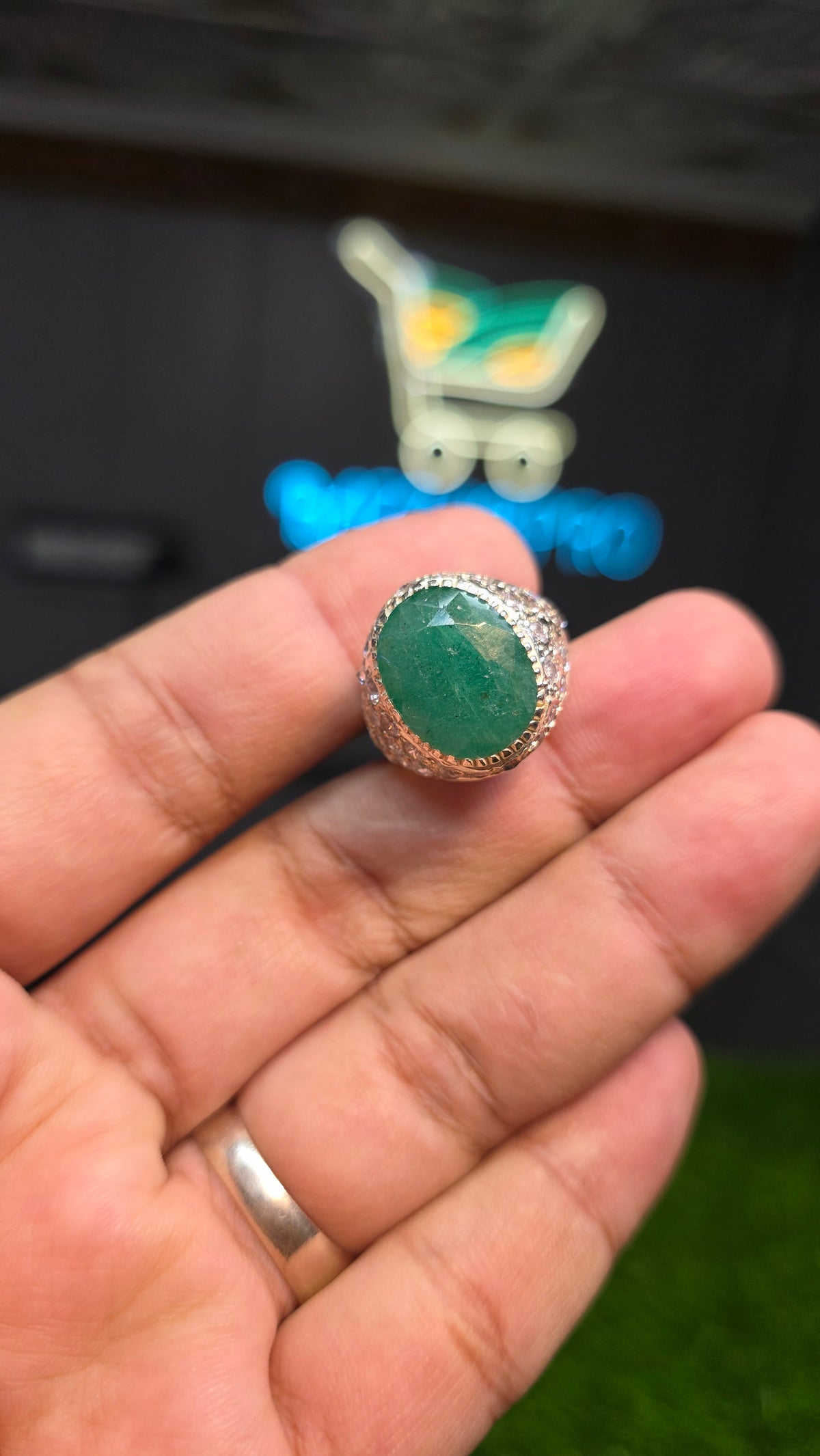 Premium Quality Zamurd Ring