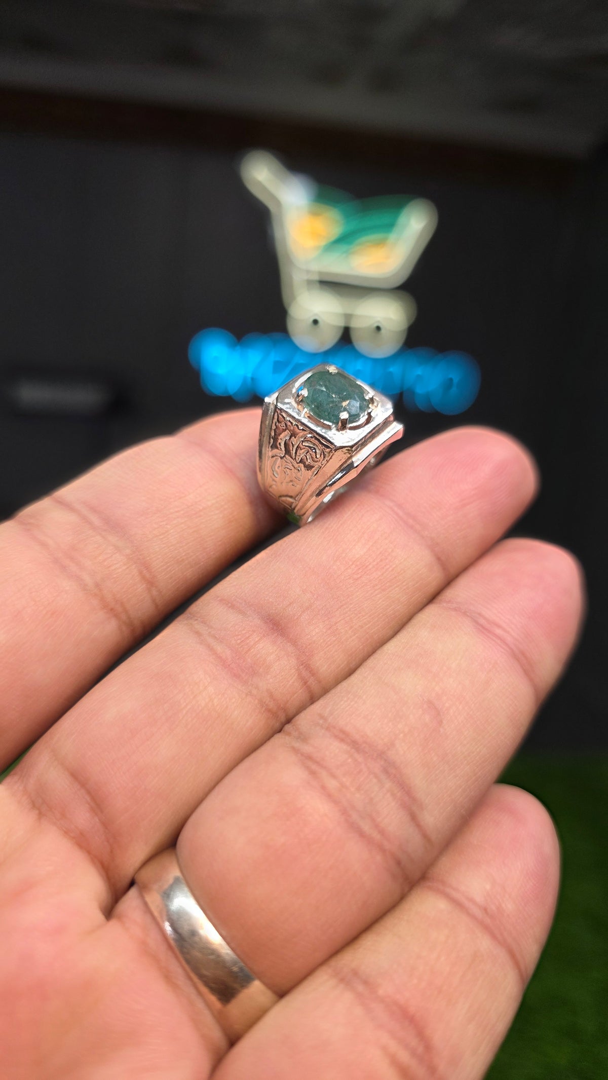 Premium Quality Zamurd Ring