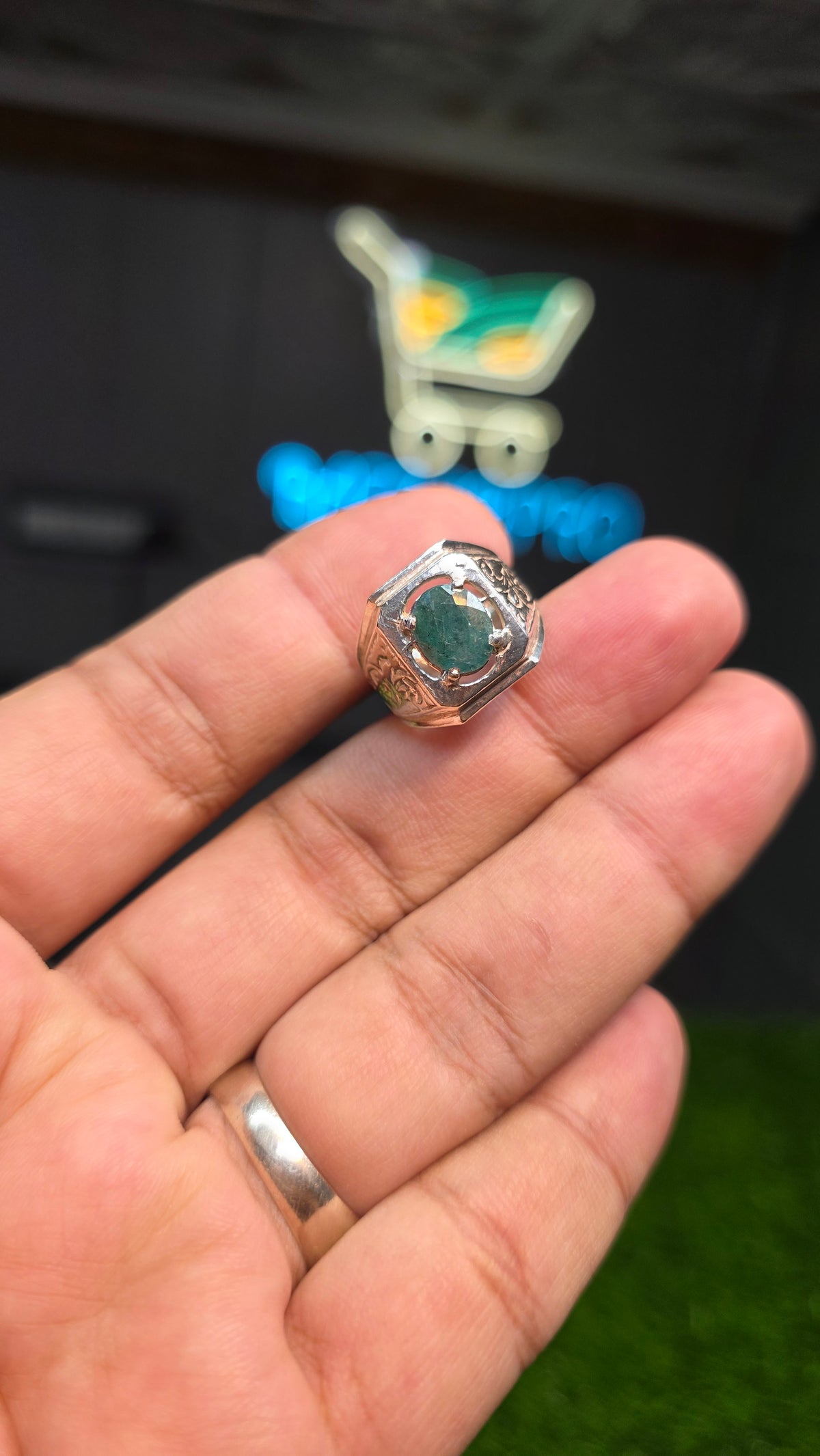 Premium Quality Zamurd Ring