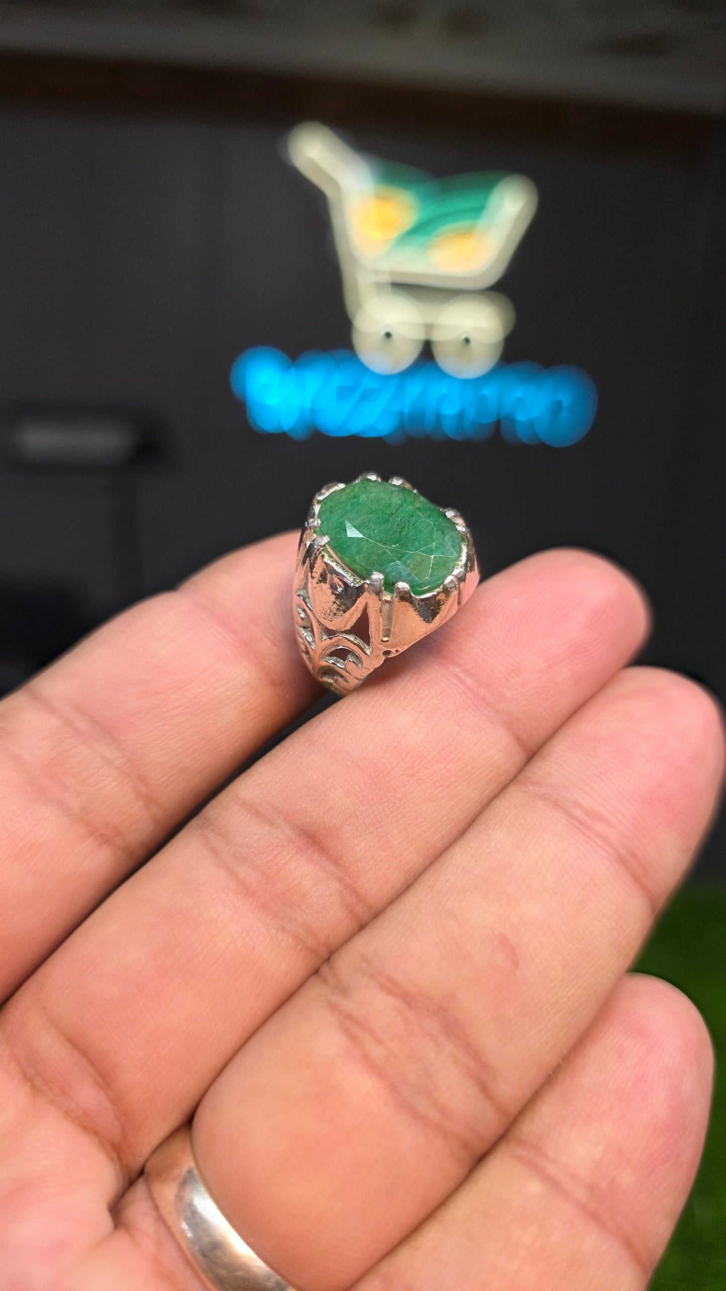 Premium Quality Zamurd Ring