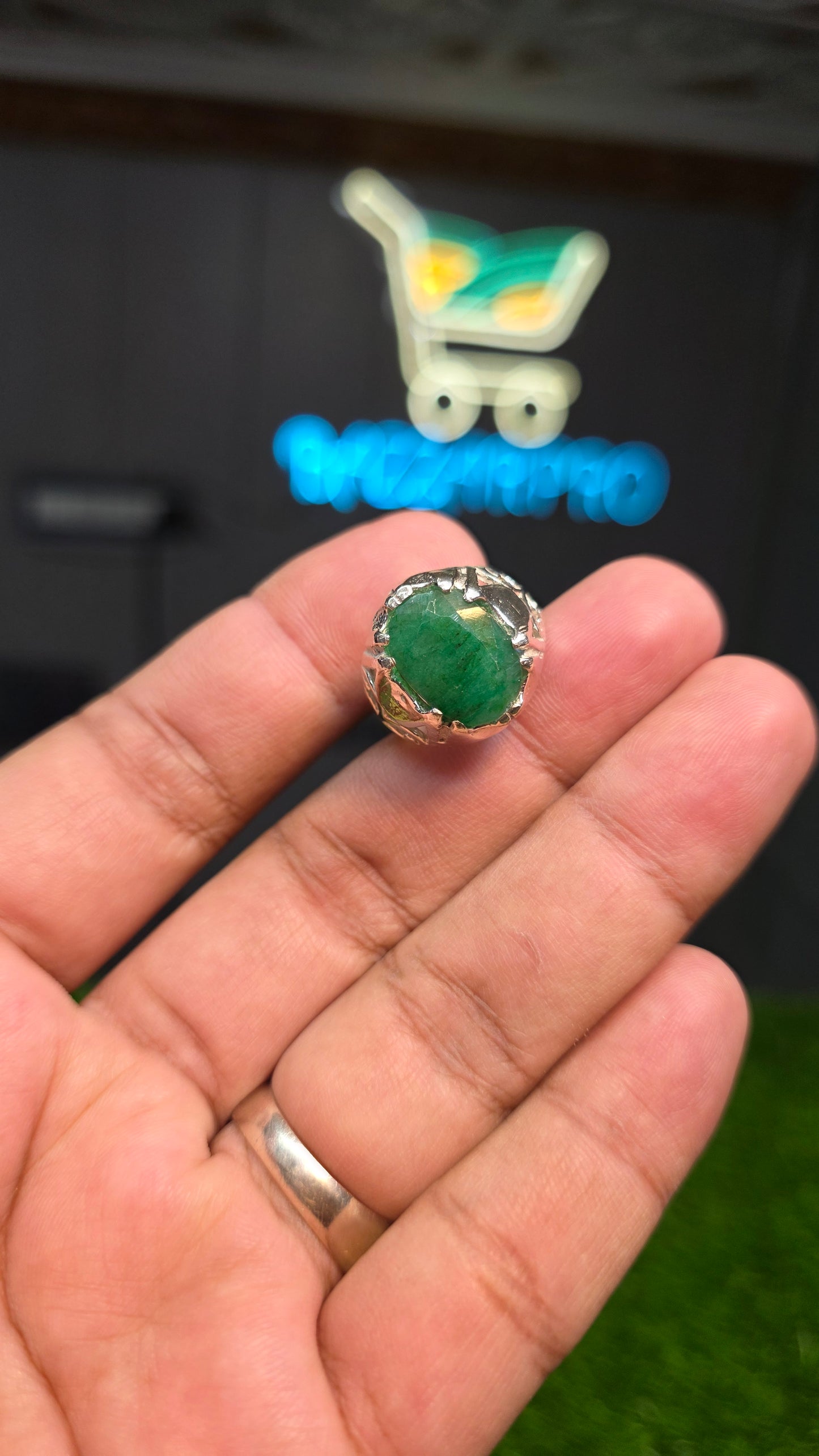 Premium Quality Zamurd Ring