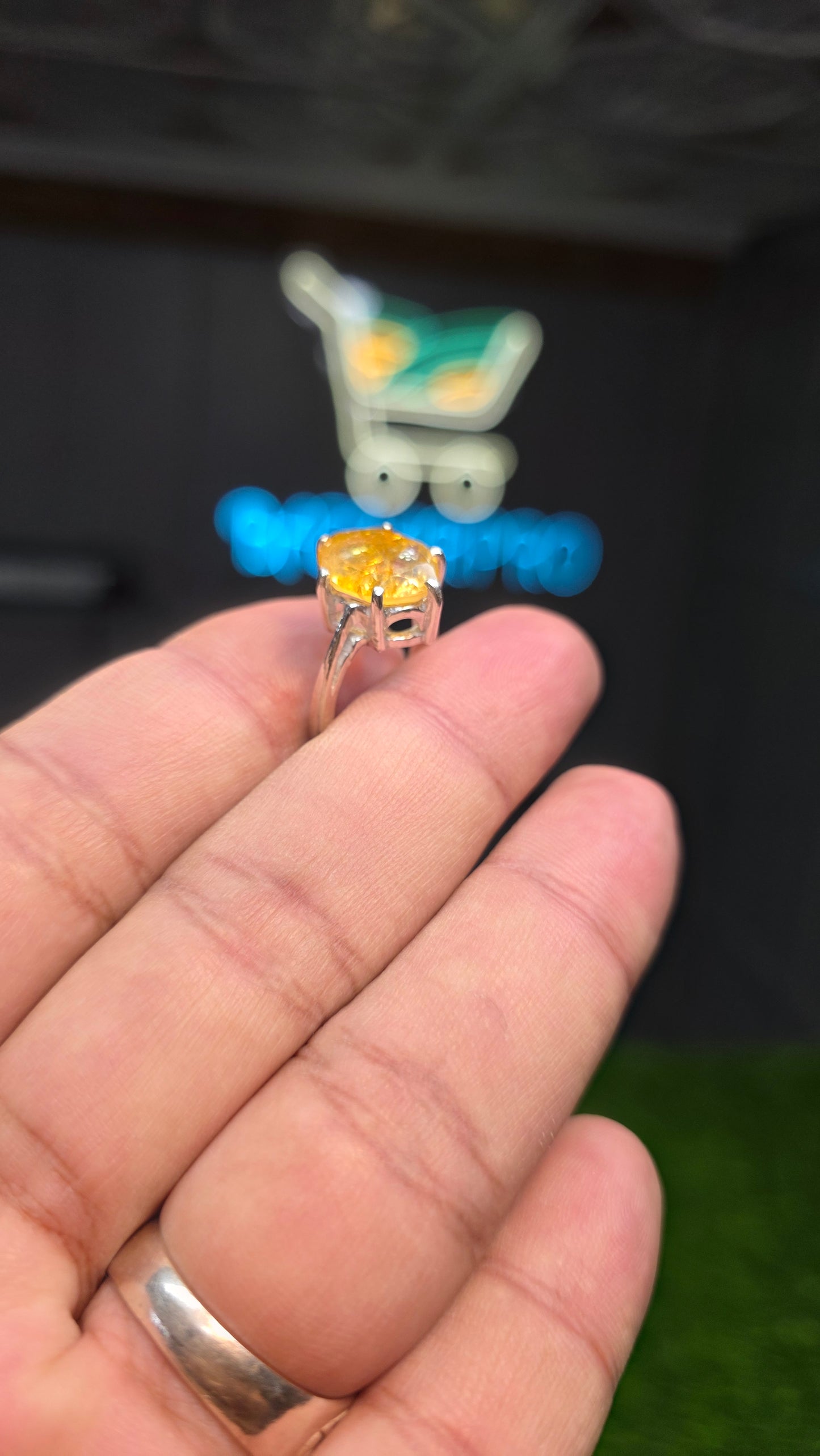 Premium Quality Ceylon Topaz Ring