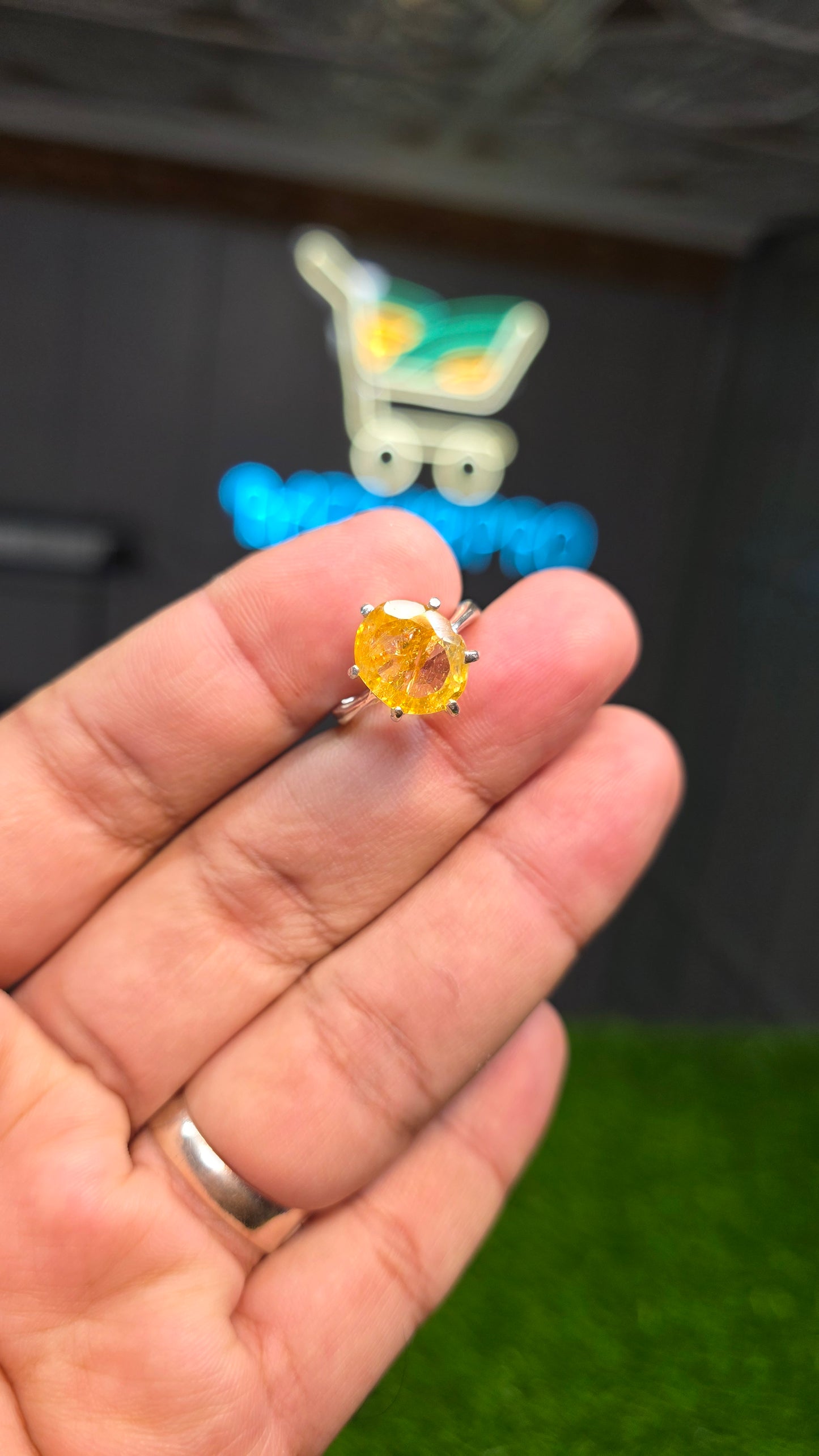 Premium Quality Ceylon Topaz Ring