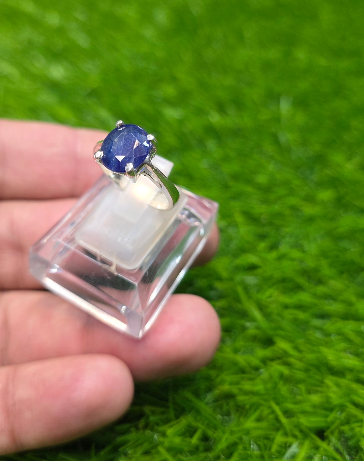 Premium Quality Neelam Ring