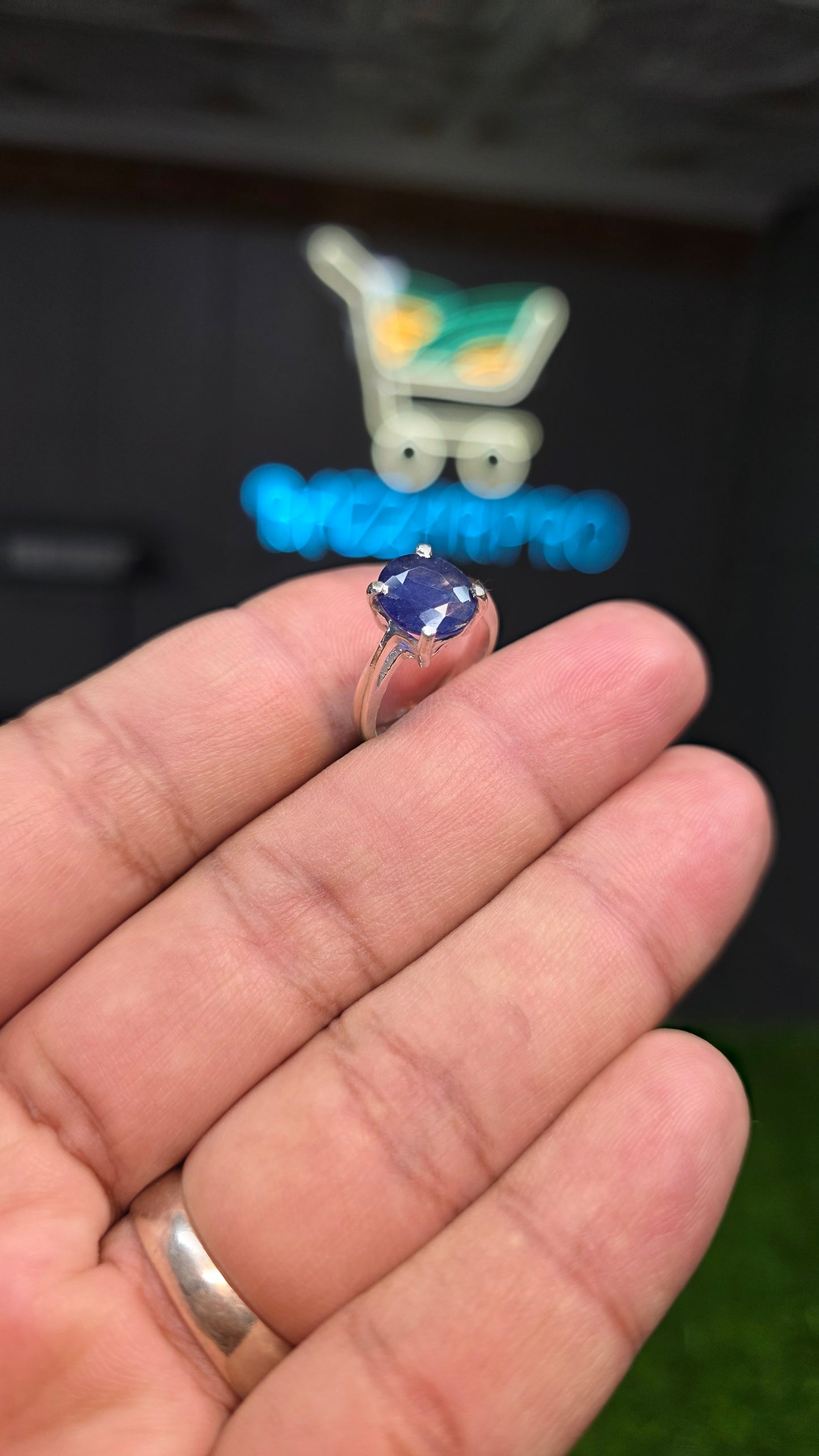 Premium Quality Neelam Ring
