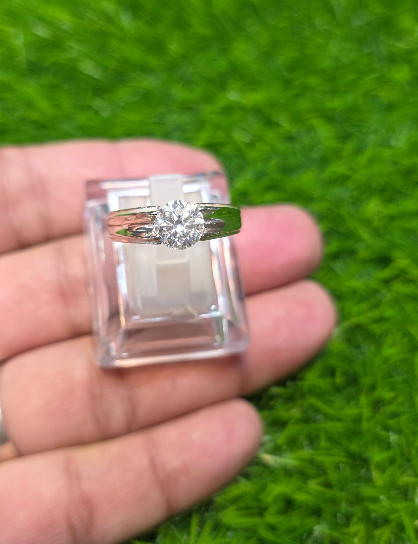 Premium Quality Moissanite Diamond Ring