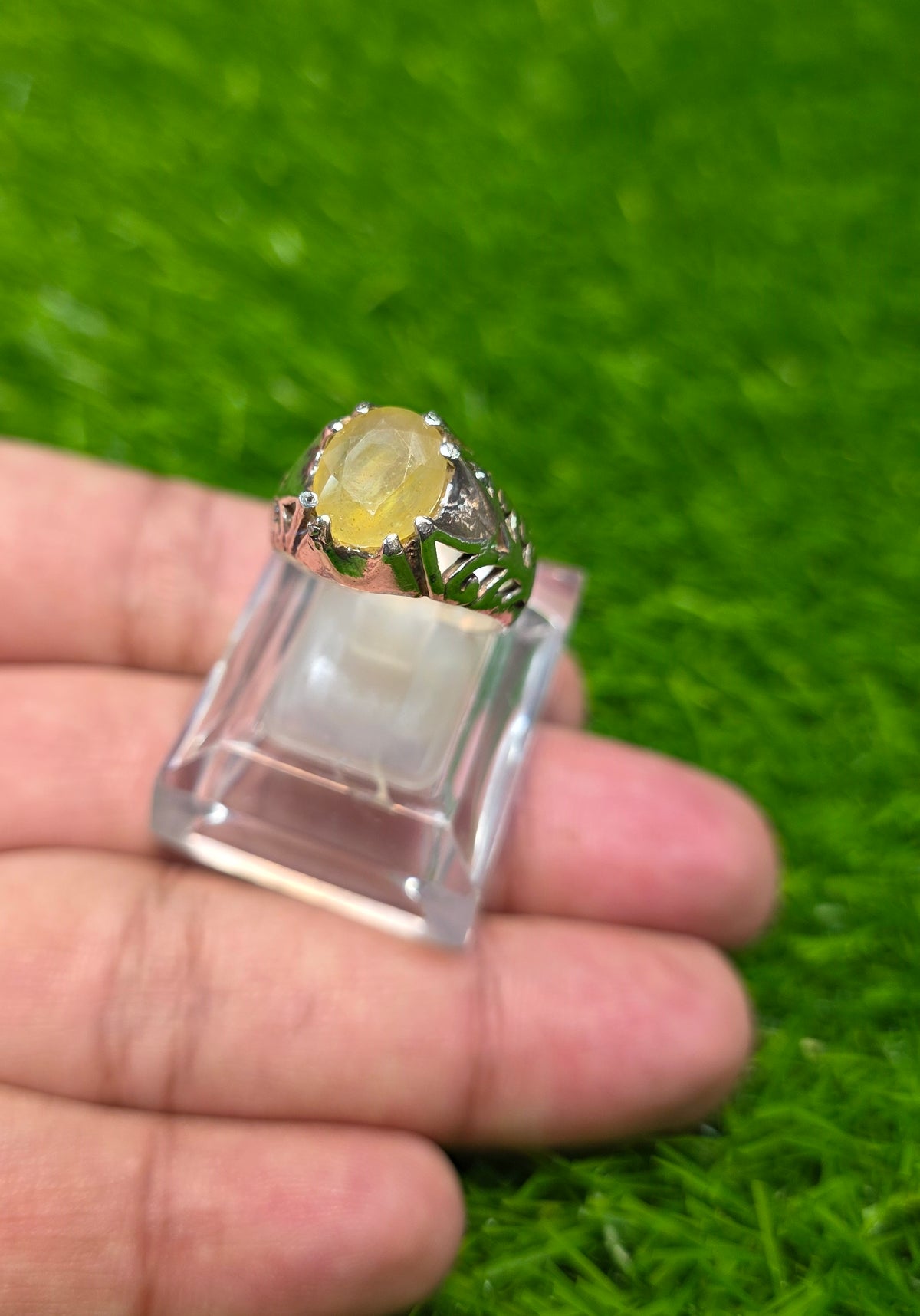 Premium Quality Pukhraj Ring