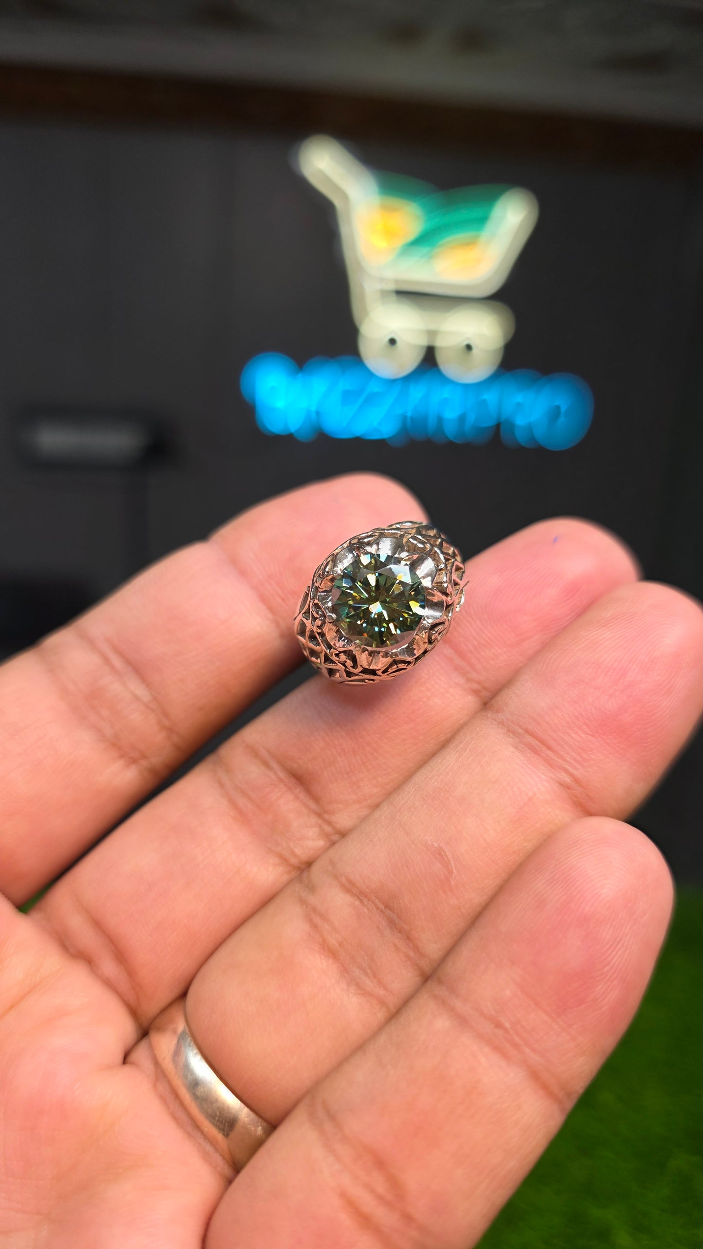Premium Quality Moissanite Diamond Ring