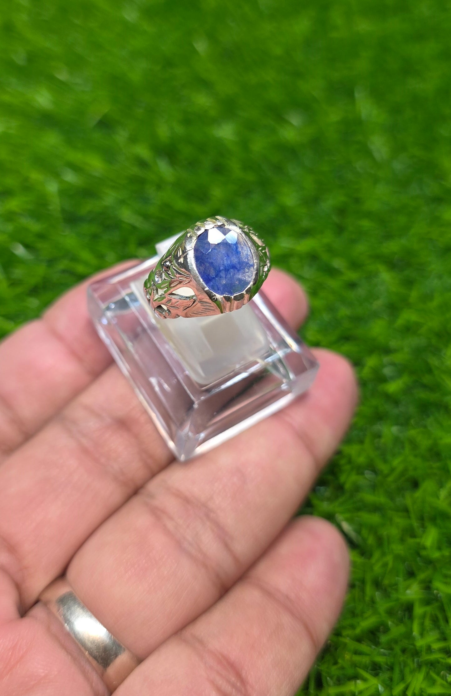 Premium Quality Neelam Ring