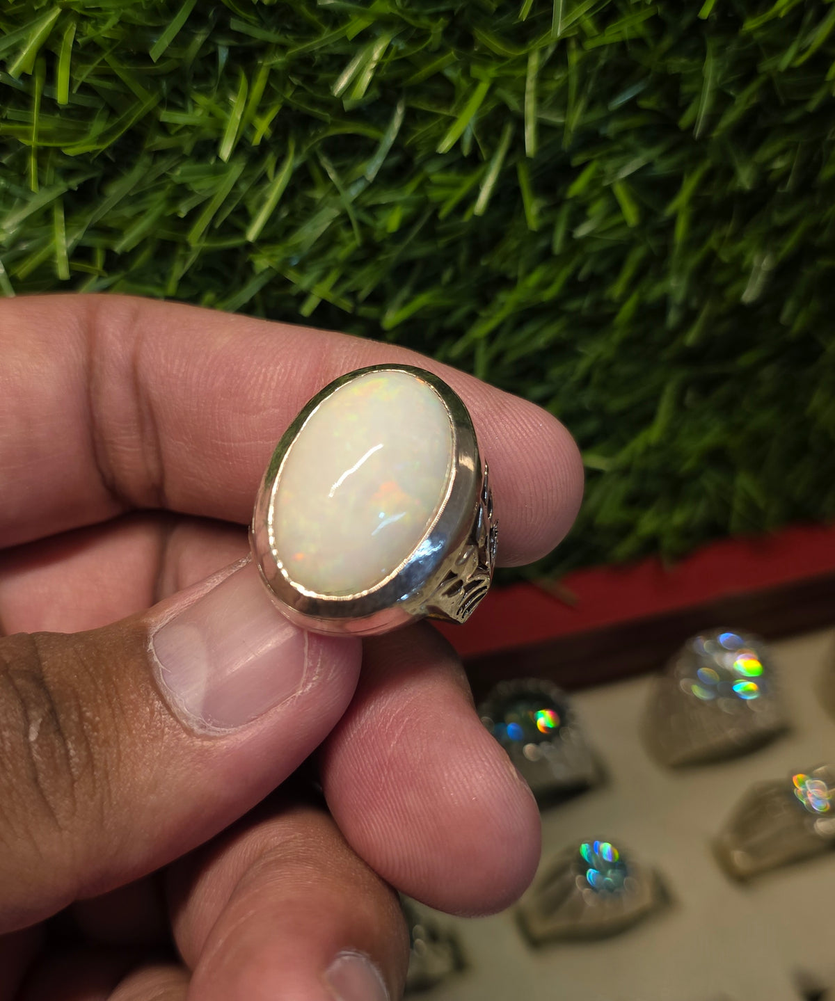 Premium Quality Fire Opal Ring