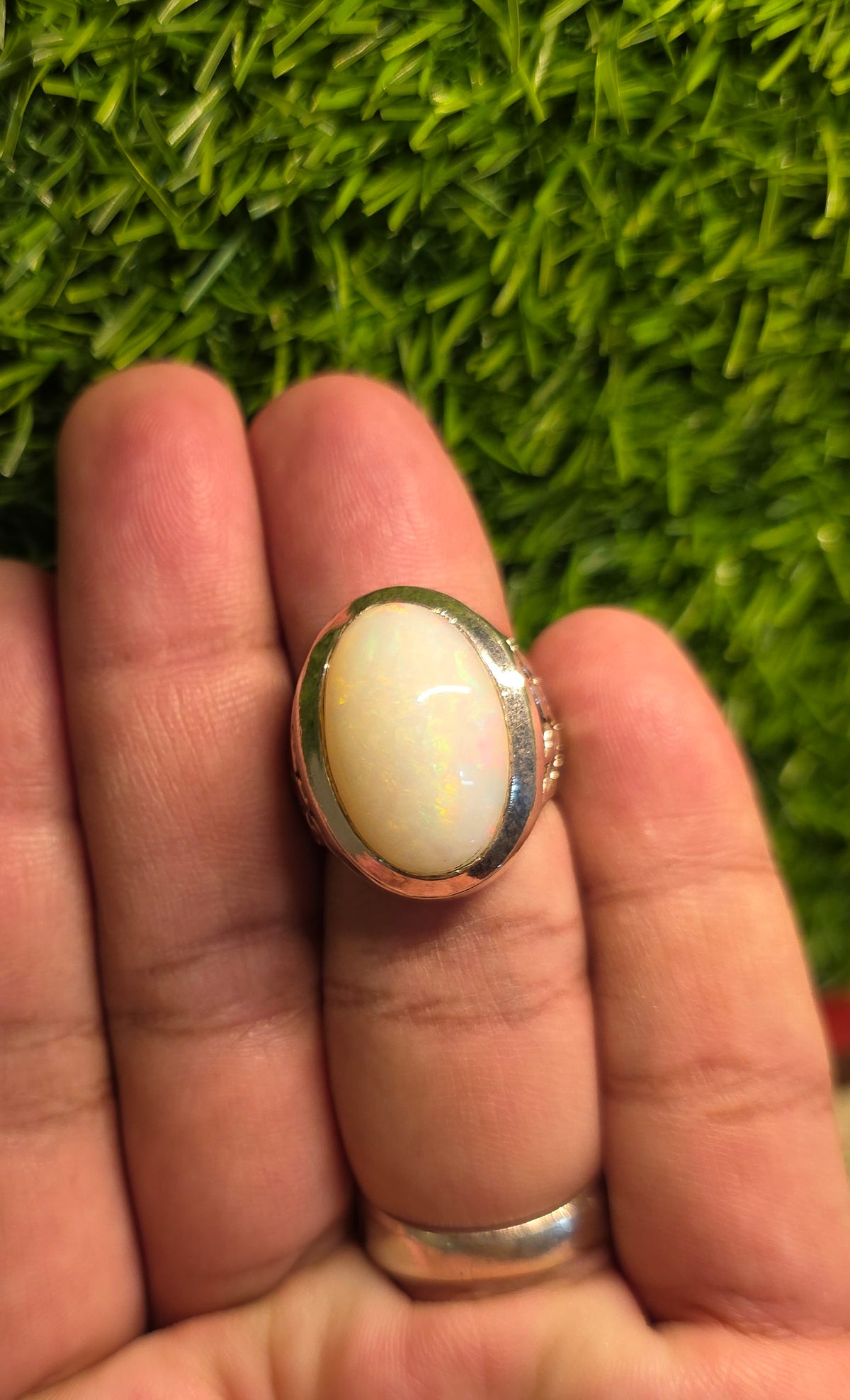 Premium Quality Fire Opal Ring