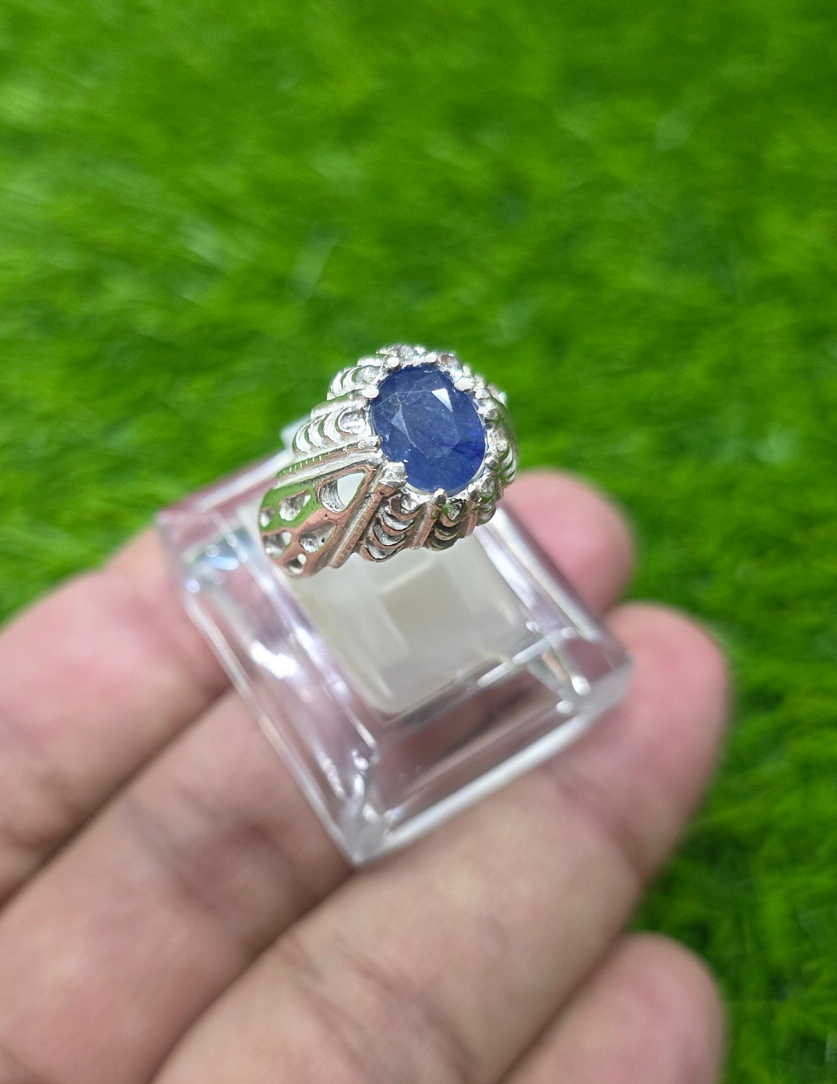 Premium Quality Neelam Ring
