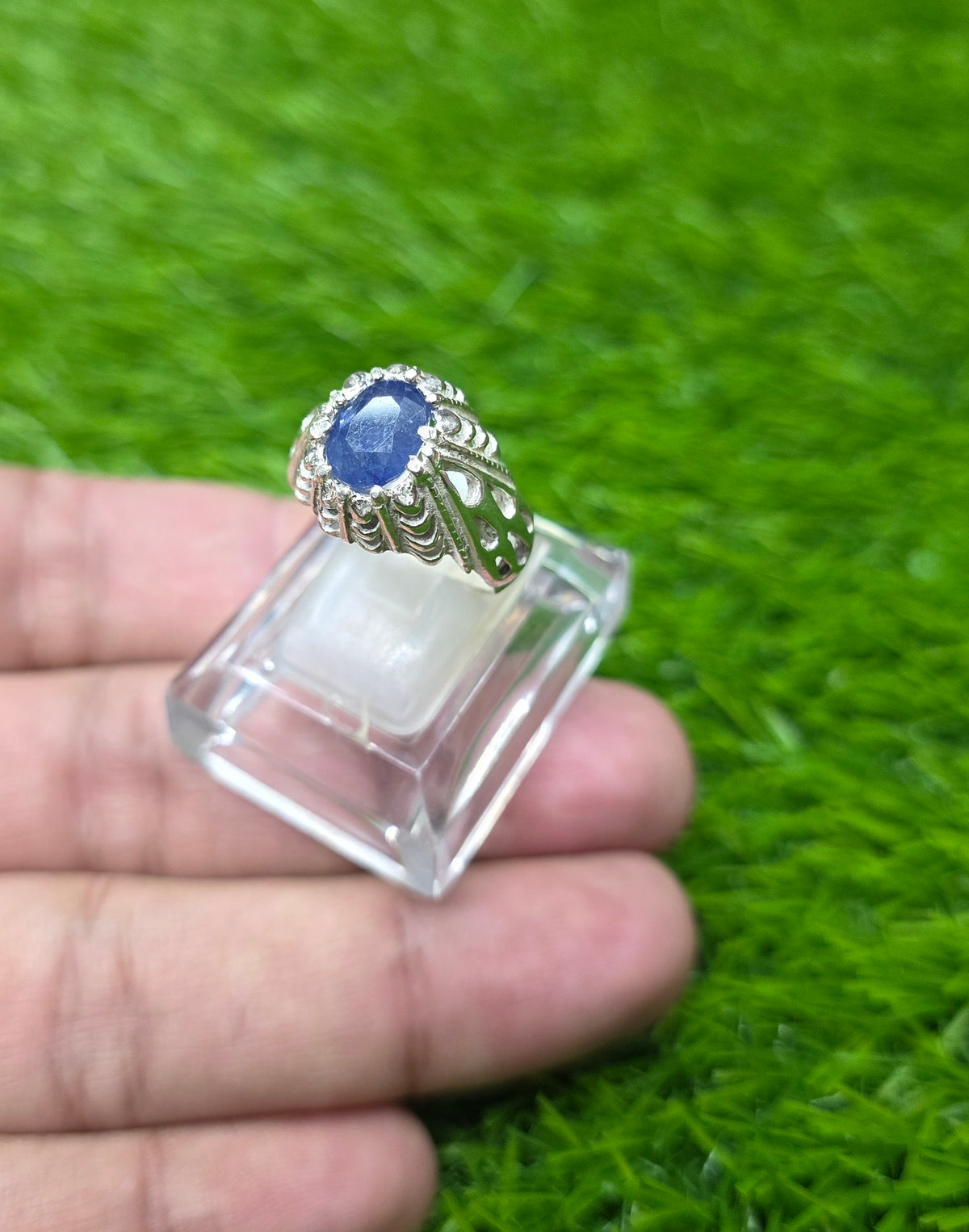 Premium Quality Neelam Ring