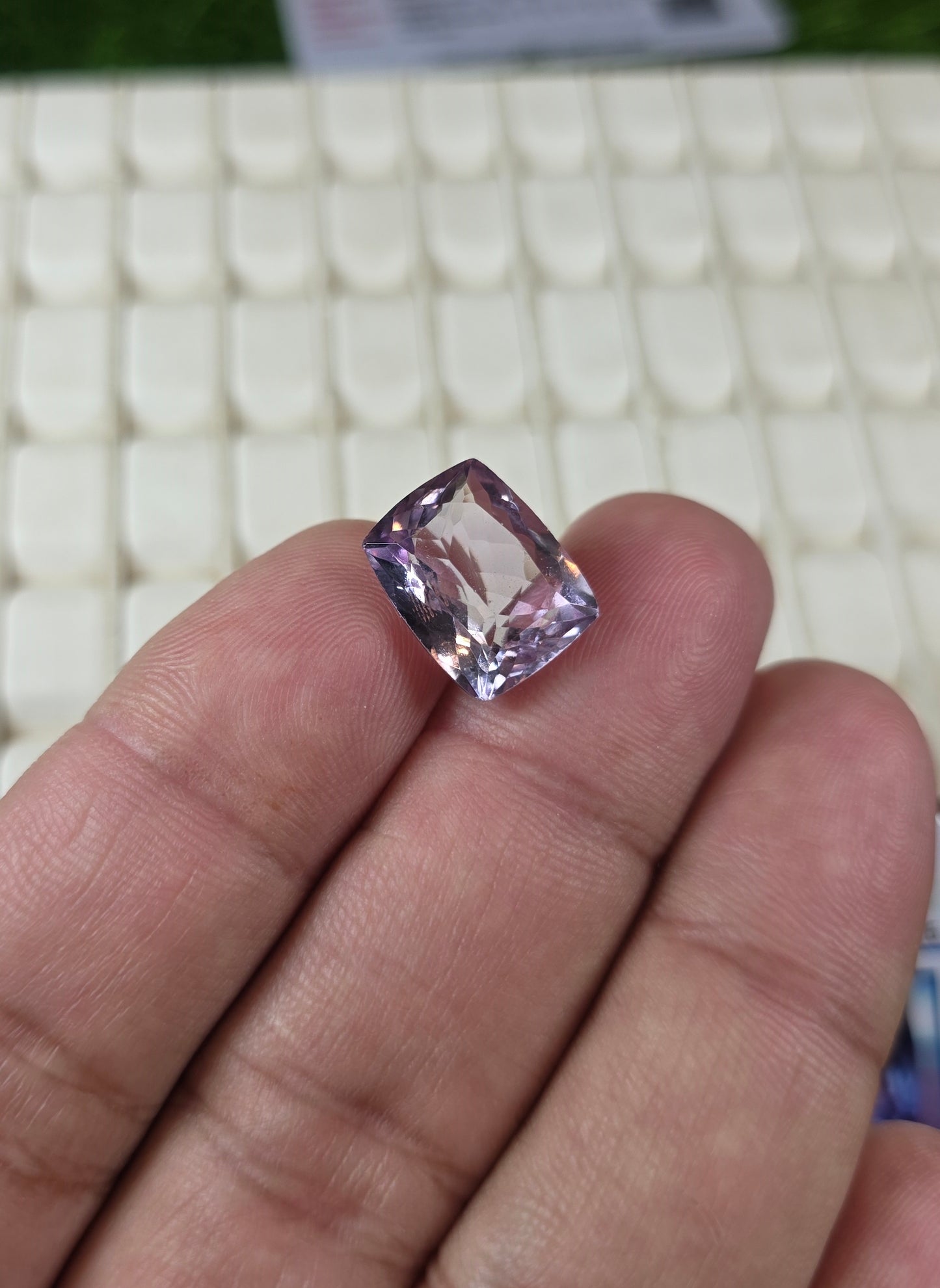 Natural Amethyst Stone With Lab Certificate