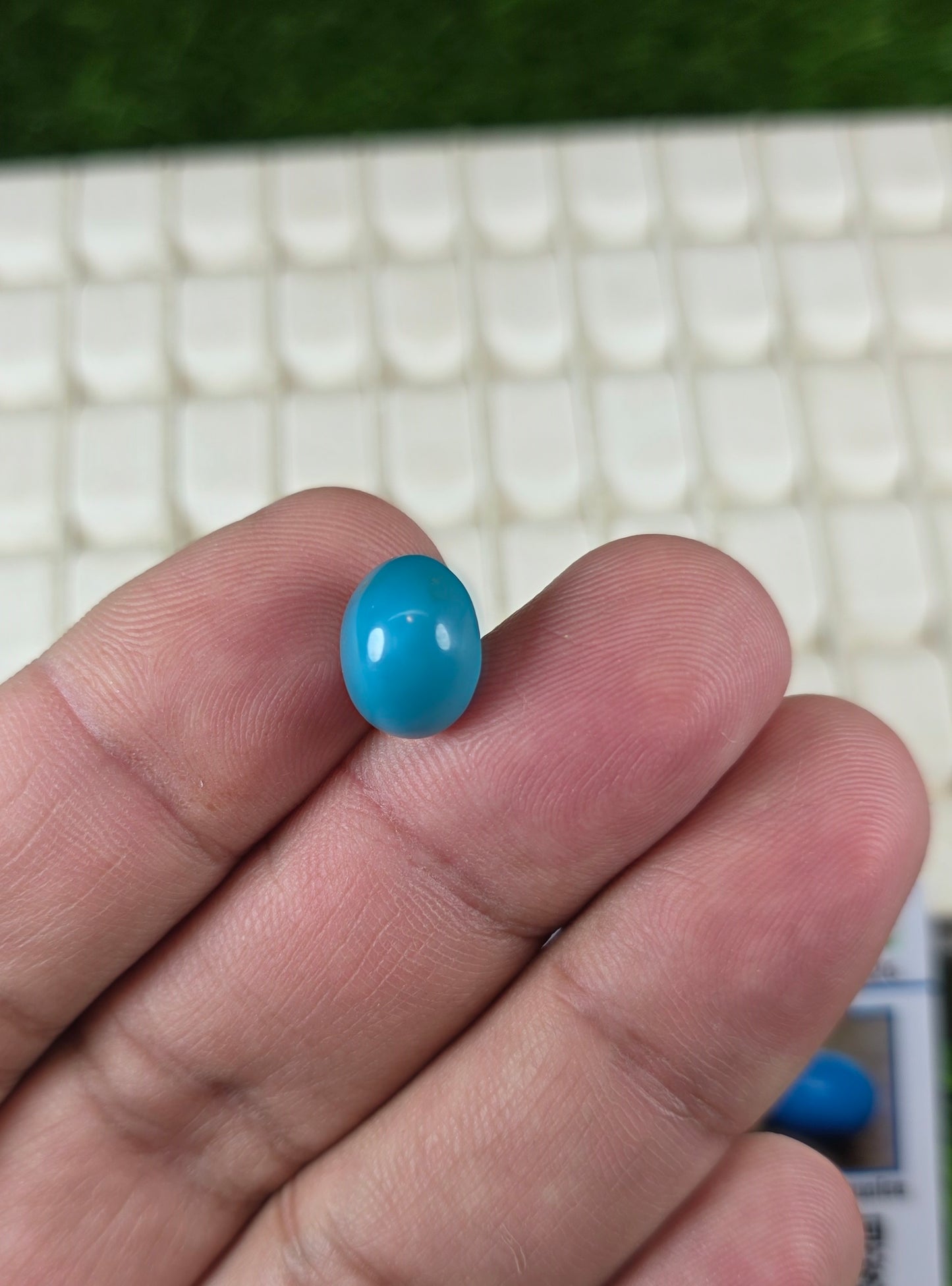 Natural Feroza Stone With Lab Certificate
