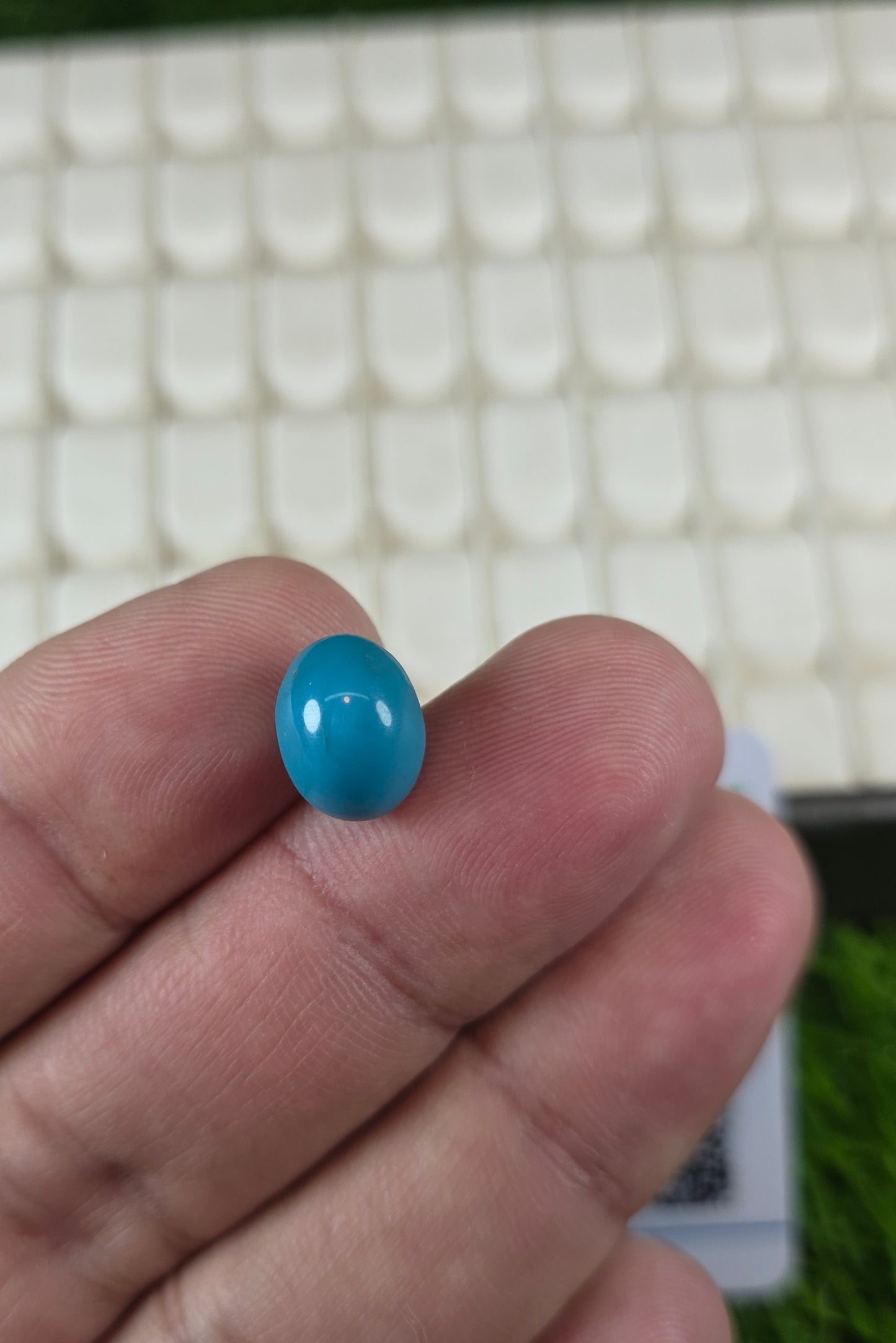 Natural Feroza Stone With Lab Certificate