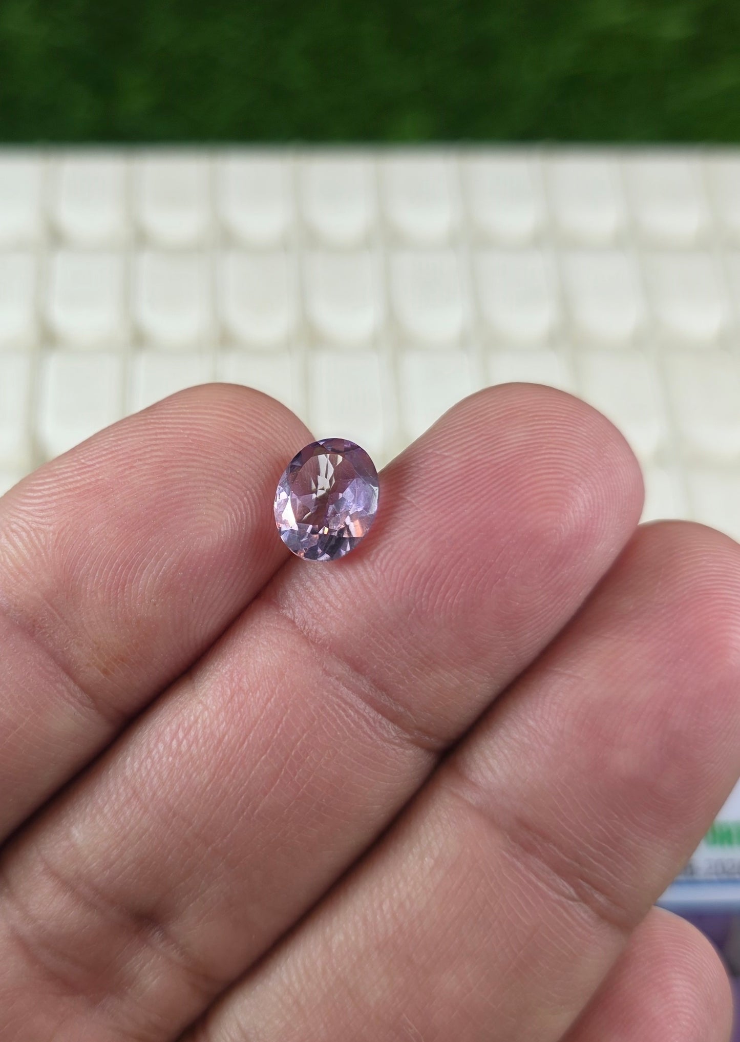Natural Amethyst Stone With Lab Certificate